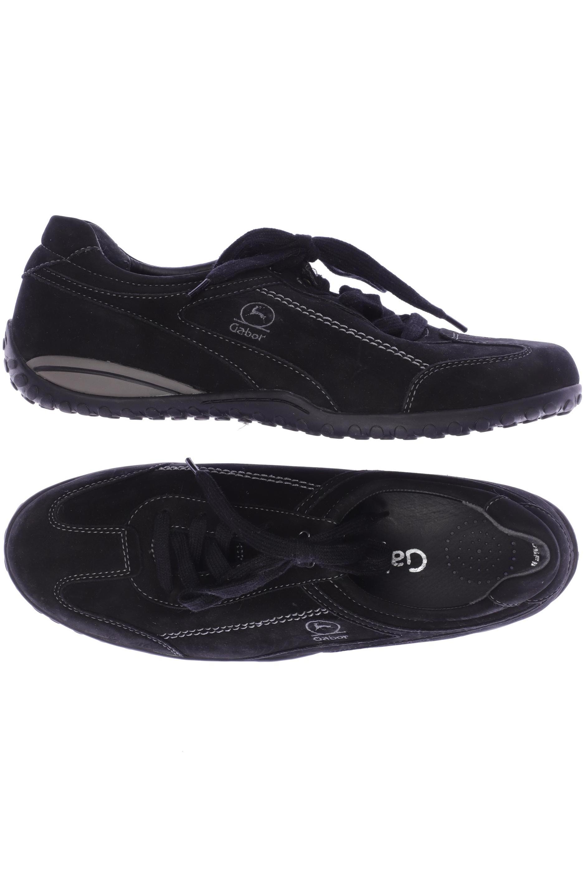 

Gabor Damen Sneakers, schwarz, Gr. 7.5