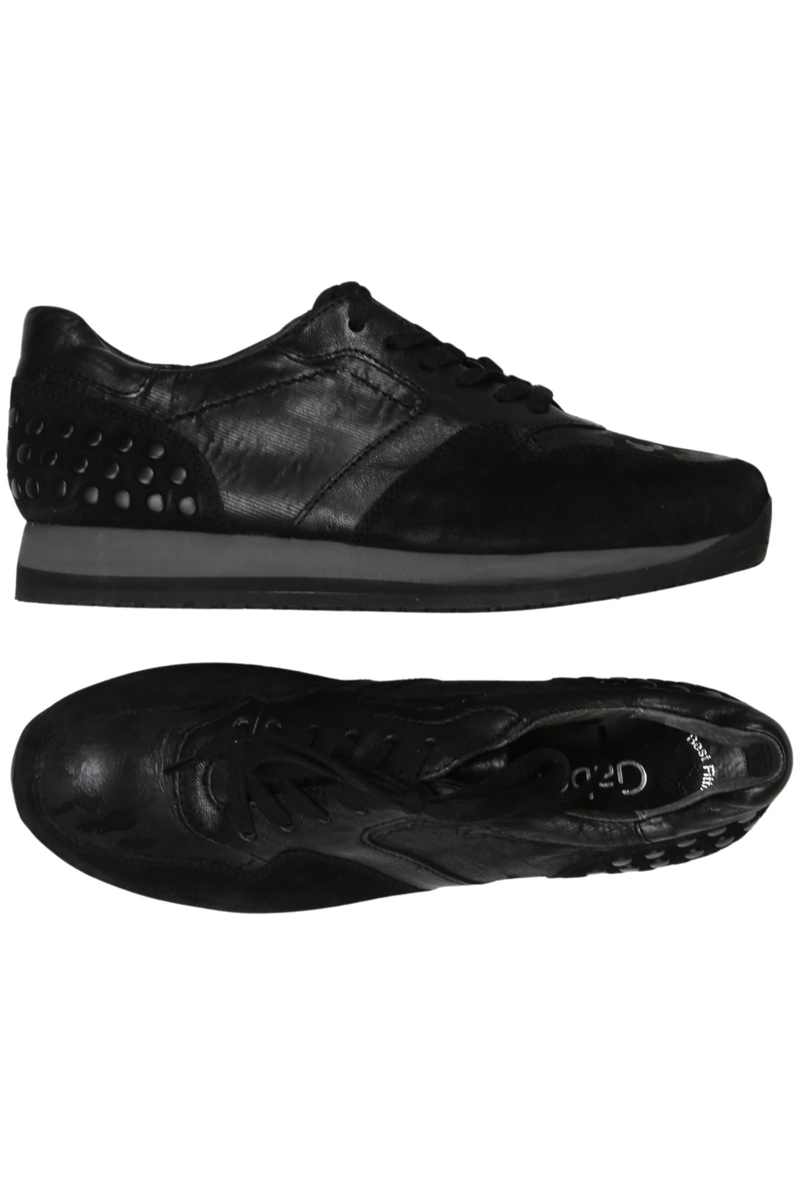 

Gabor Damen Sneakers, schwarz, Gr. 4.5