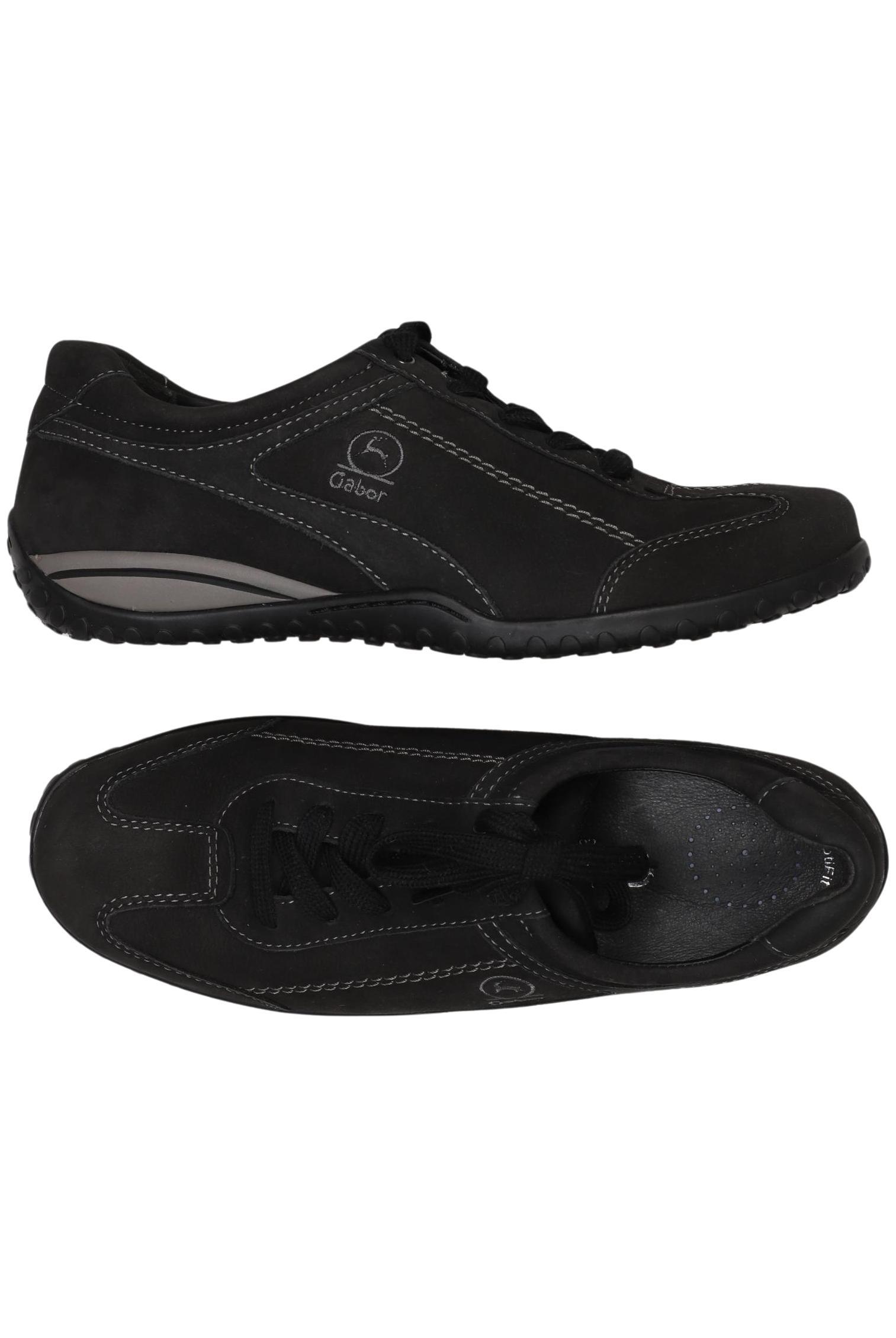 

Gabor Damen Sneakers, schwarz, Gr. 6