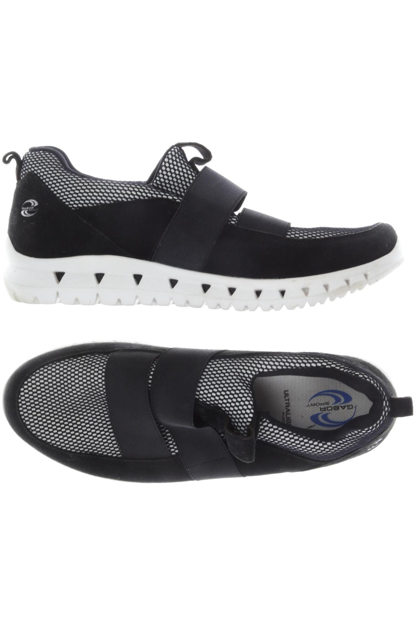 

Gabor Damen Sneakers, schwarz, Gr. 5