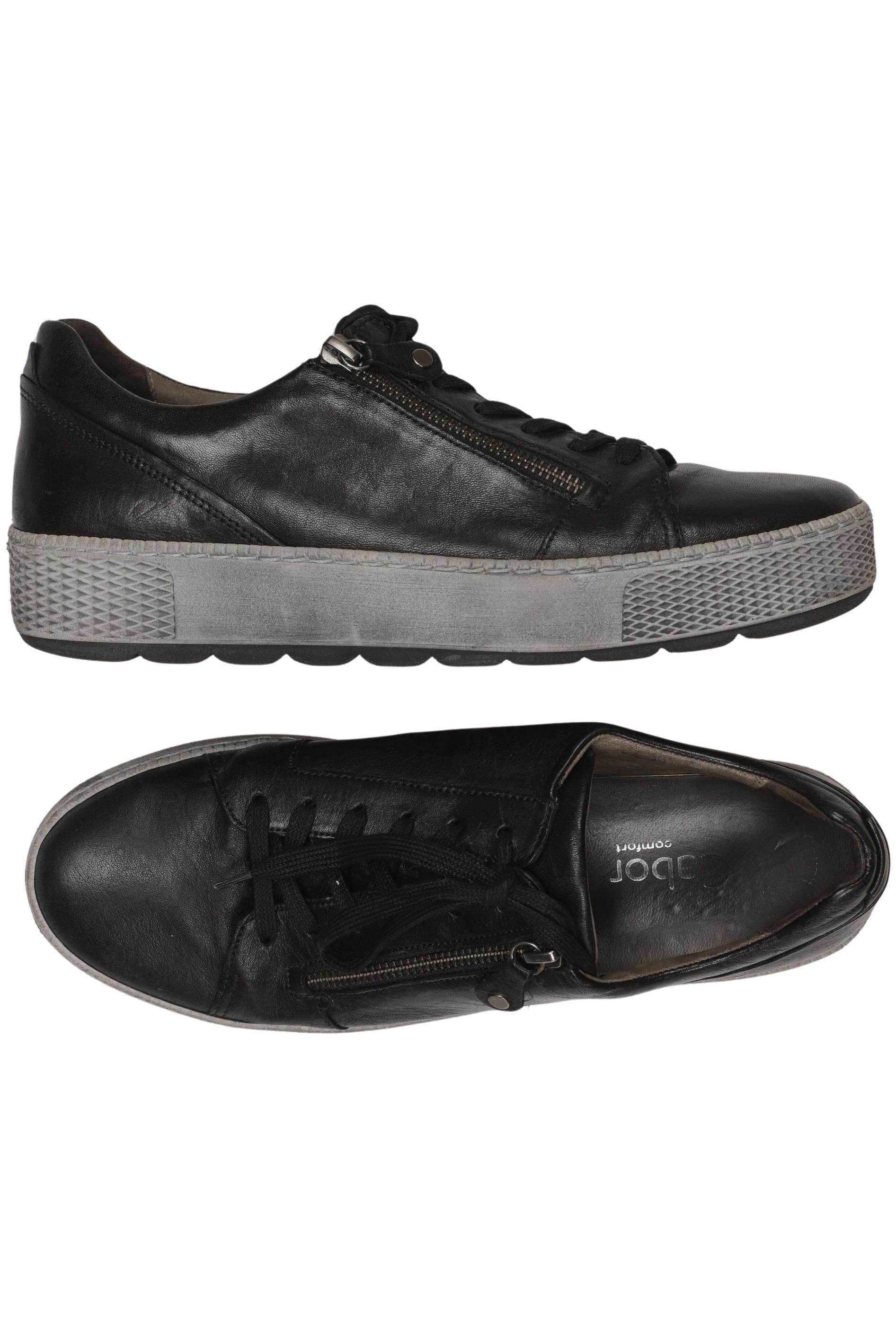 

Gabor Damen Sneakers, schwarz, Gr. 7.5