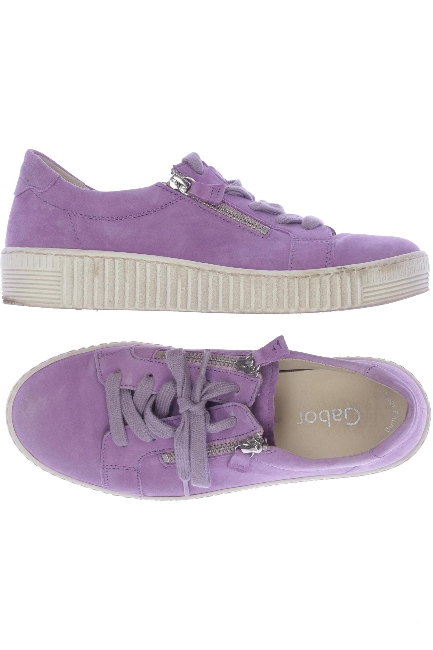 

Gabor Damen Sneakers, flieder, Gr. 5