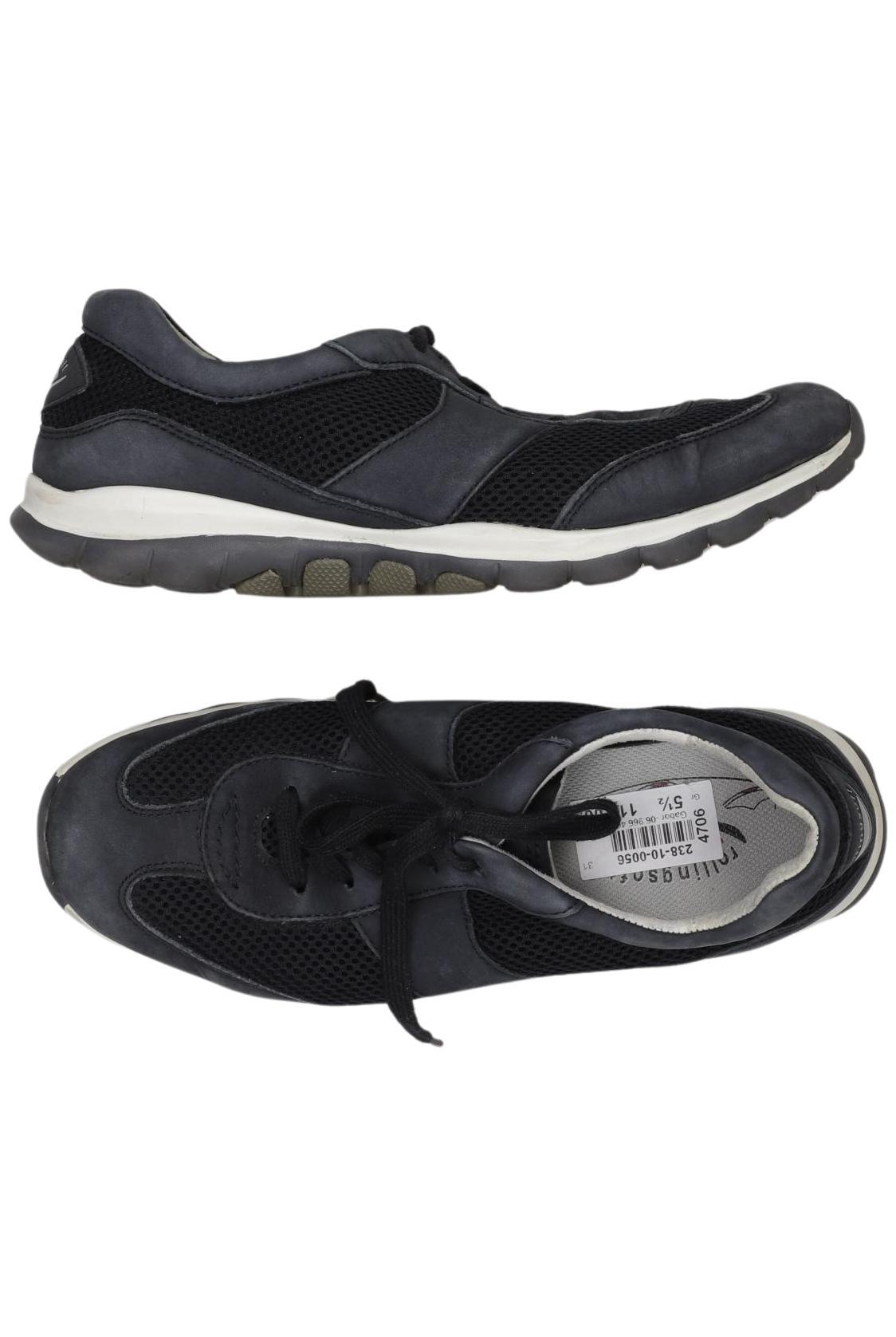 

Gabor Damen Sneakers, schwarz, Gr. 5.5