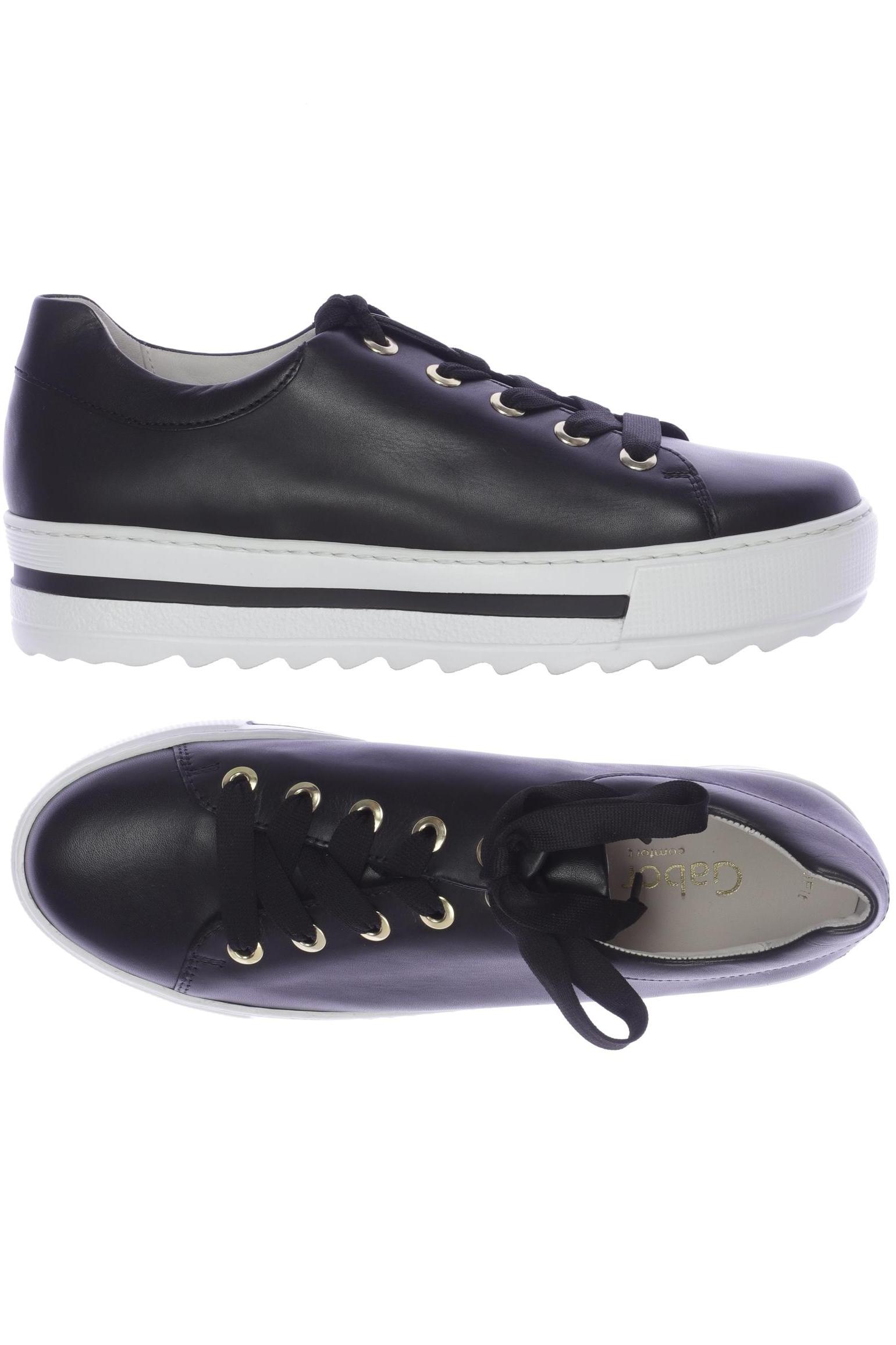 

Gabor Damen Sneakers, schwarz, Gr. 7