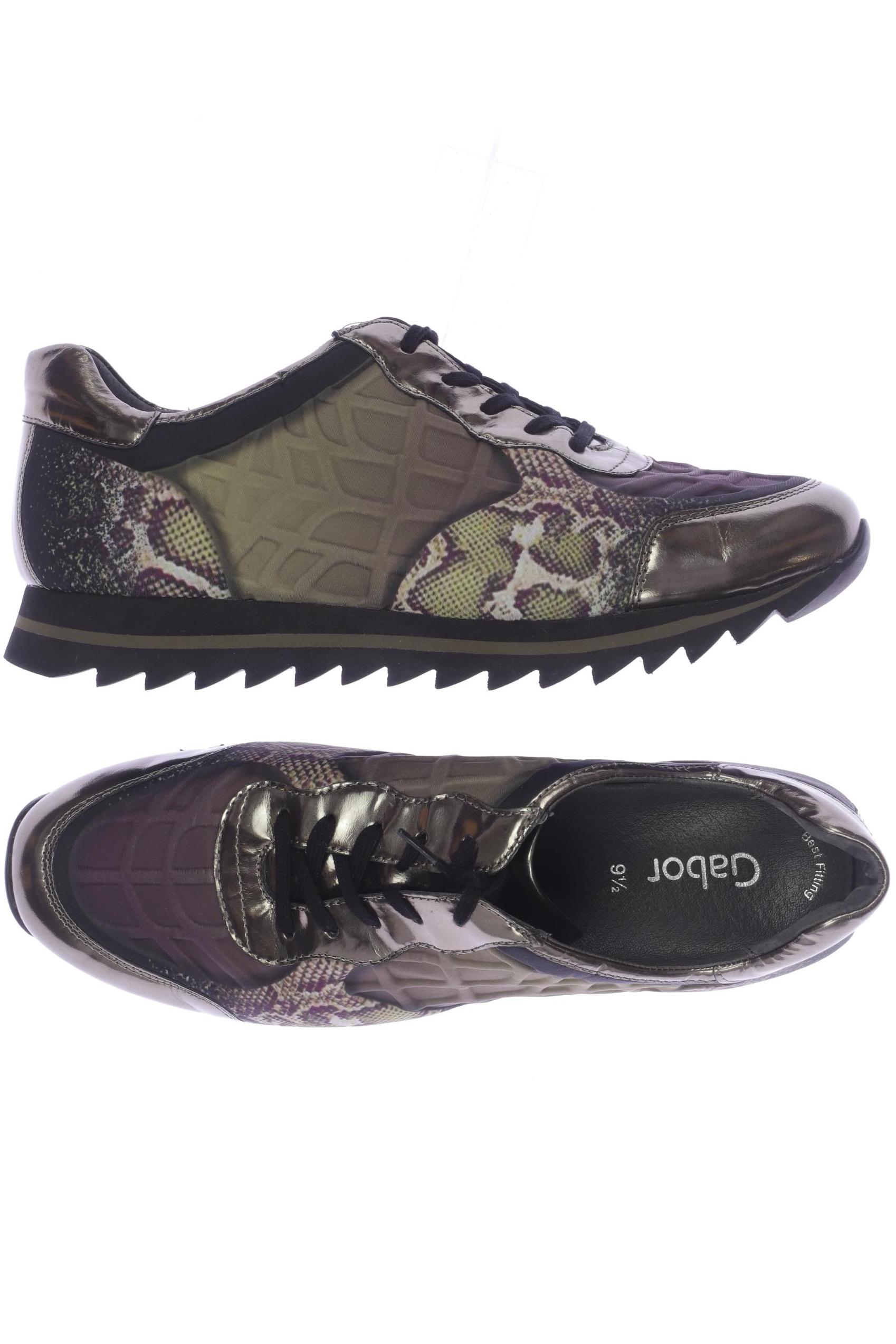 

Gabor Damen Sneakers, grün, Gr. 9.5
