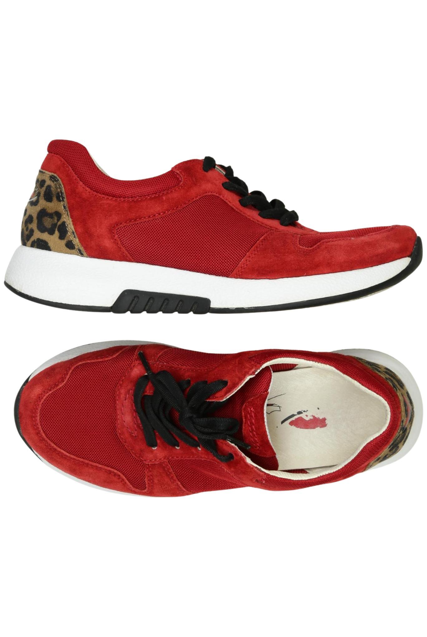 

Gabor Damen Sneakers, rot, Gr. 4.5