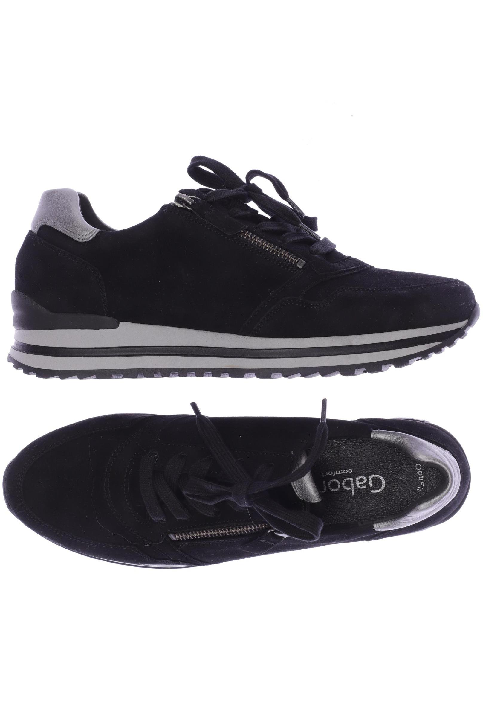 

Gabor Damen Sneakers, schwarz, Gr. 36