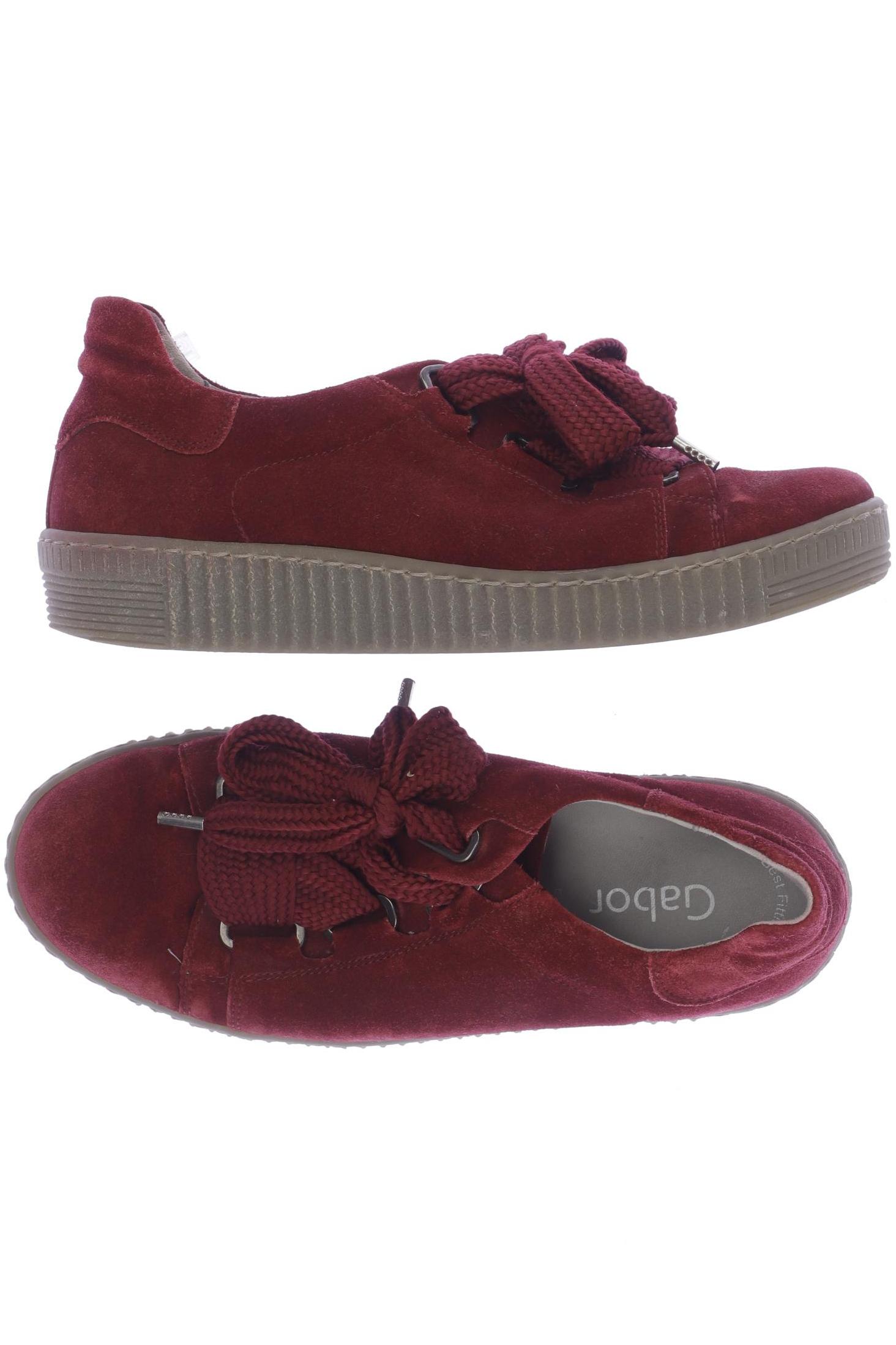 

Gabor Damen Sneakers, bordeaux, Gr. 5.5