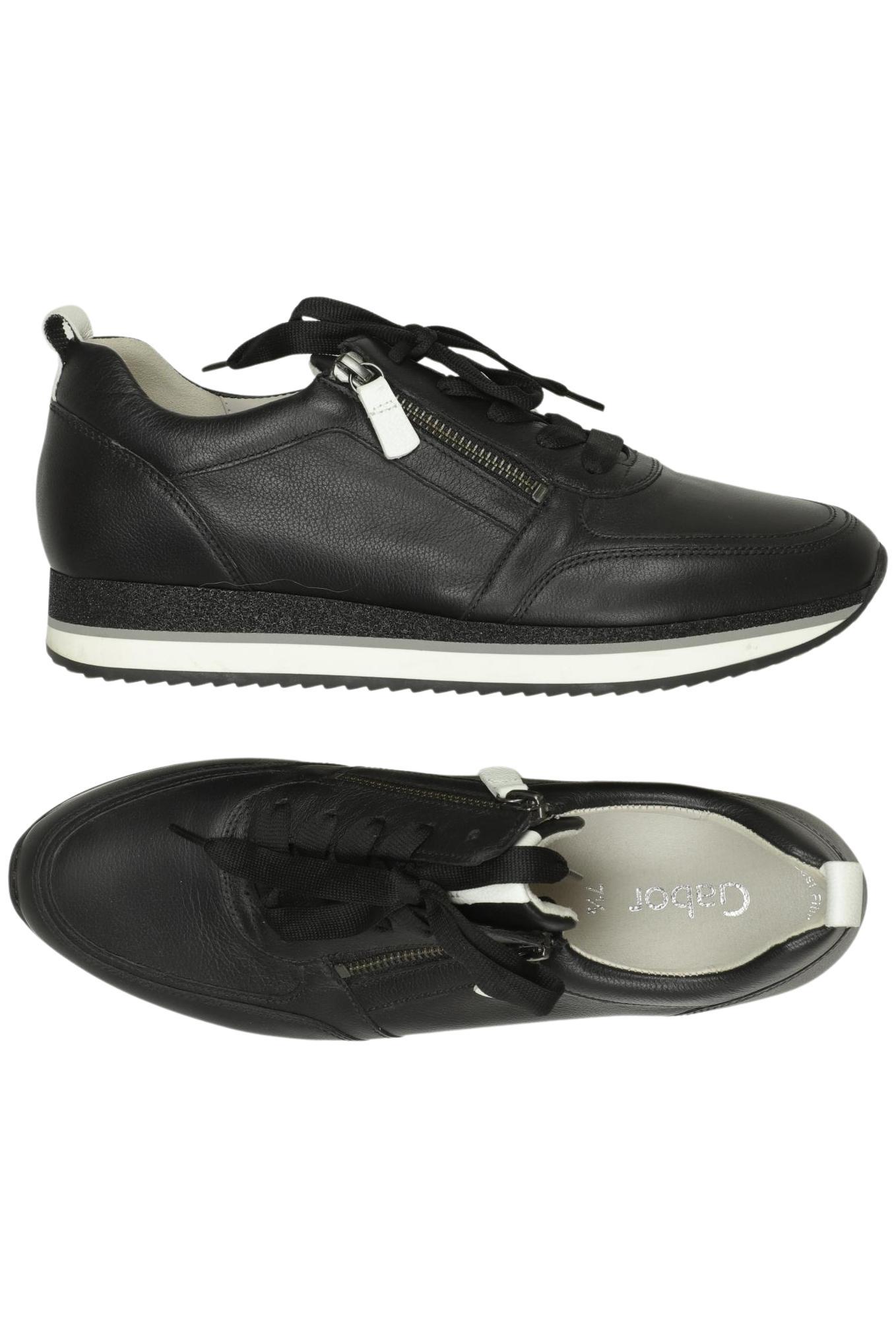 

Gabor Damen Sneakers, schwarz, Gr. 7.5