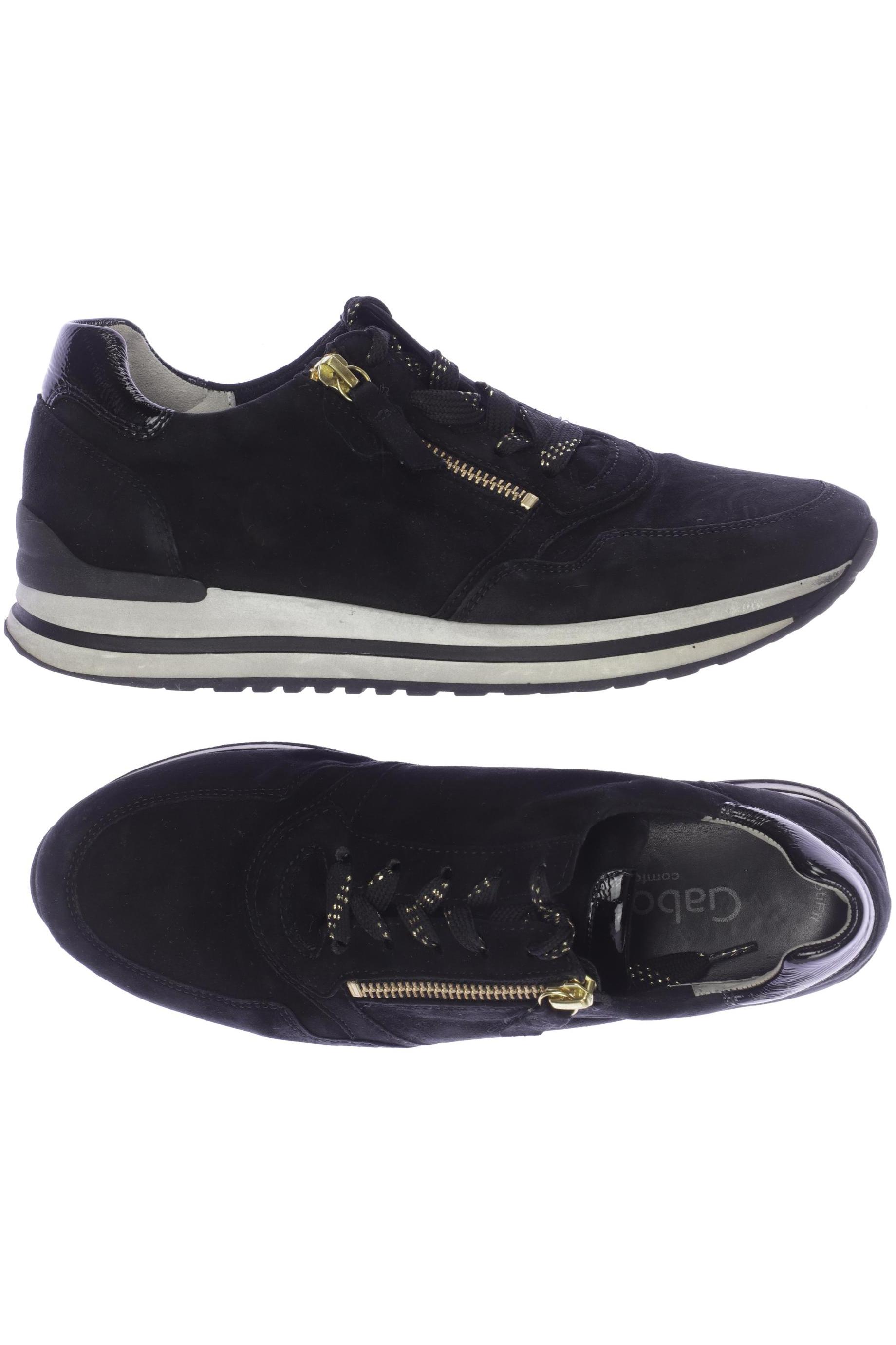 

Gabor Damen Sneakers, schwarz, Gr. 5