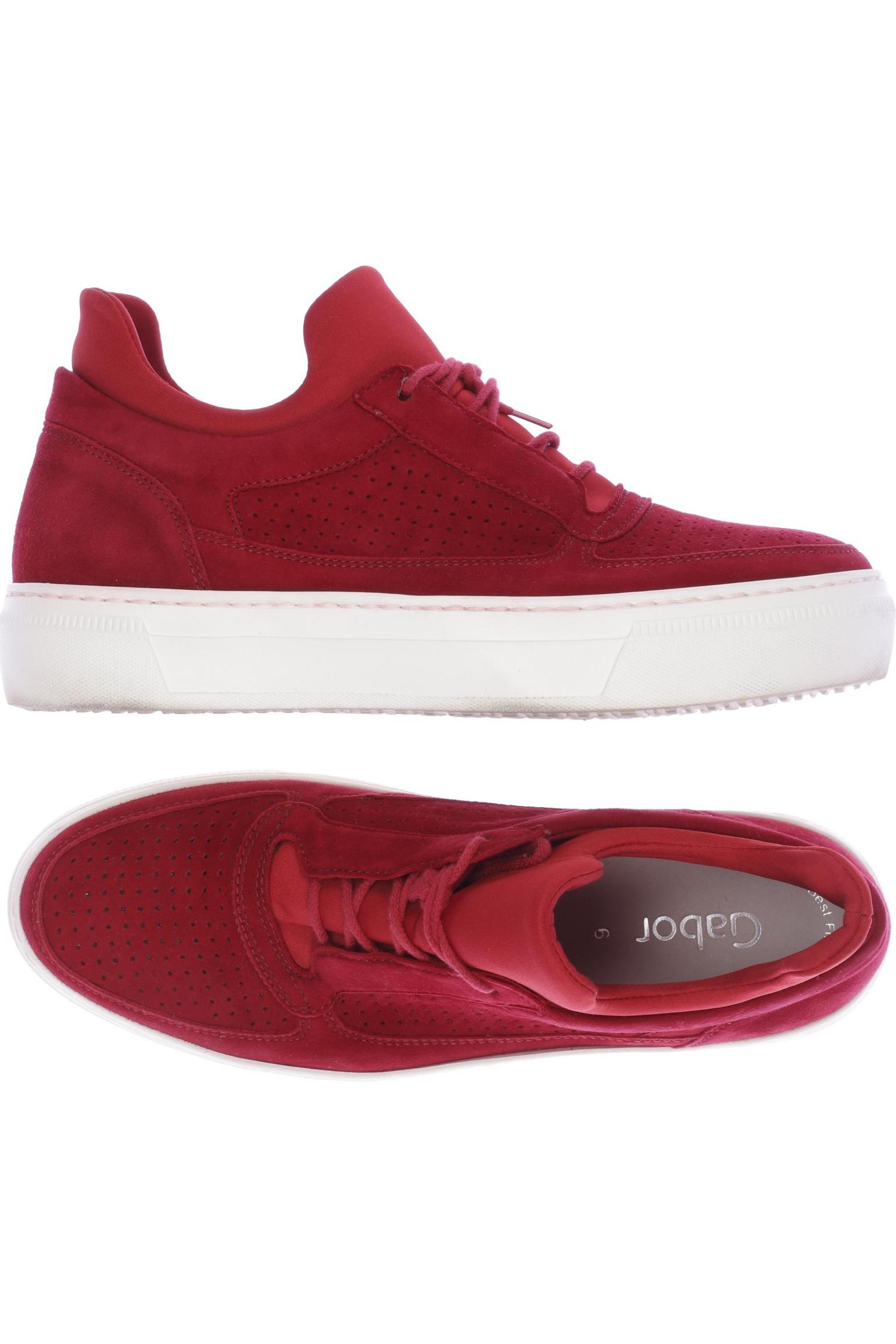 

Gabor Damen Sneakers, rot, Gr. 6