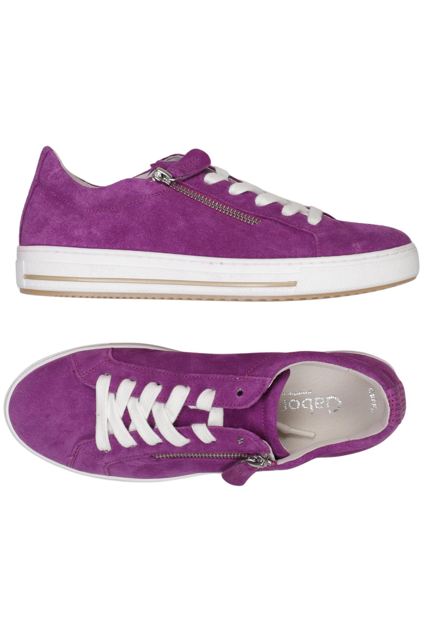 

Gabor Damen Sneakers, flieder, Gr. 4