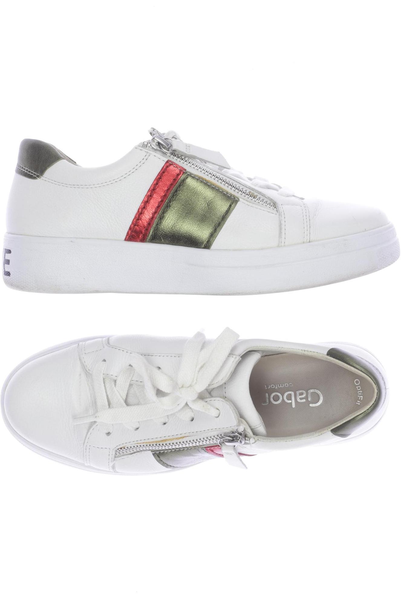 

Gabor Damen Sneakers, weiß, Gr. 4
