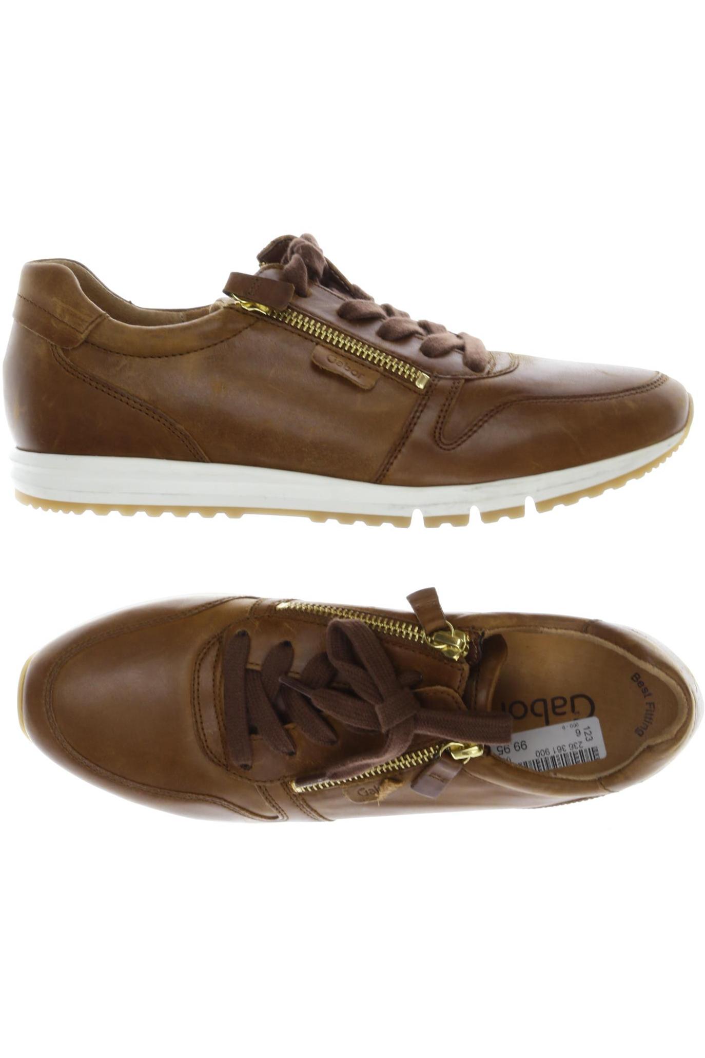 

Gabor Damen Sneakers, braun, Gr. 6