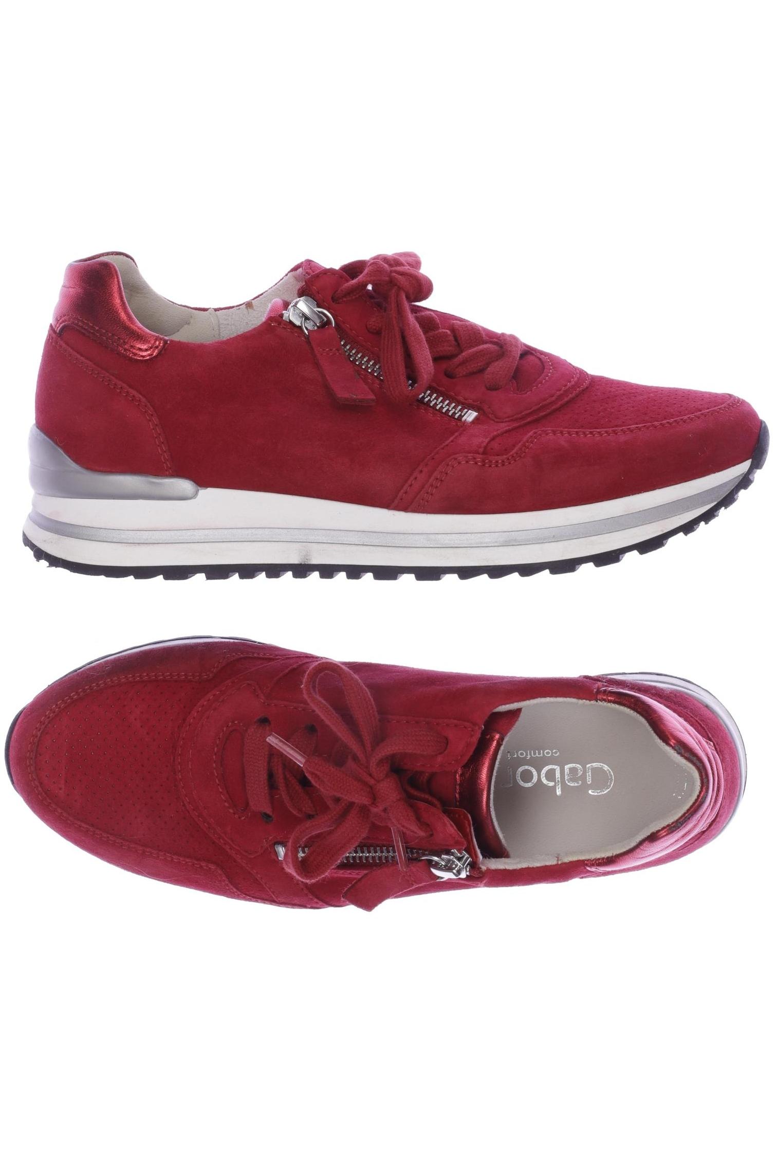 

Gabor Damen Sneakers, rot, Gr. 4.5