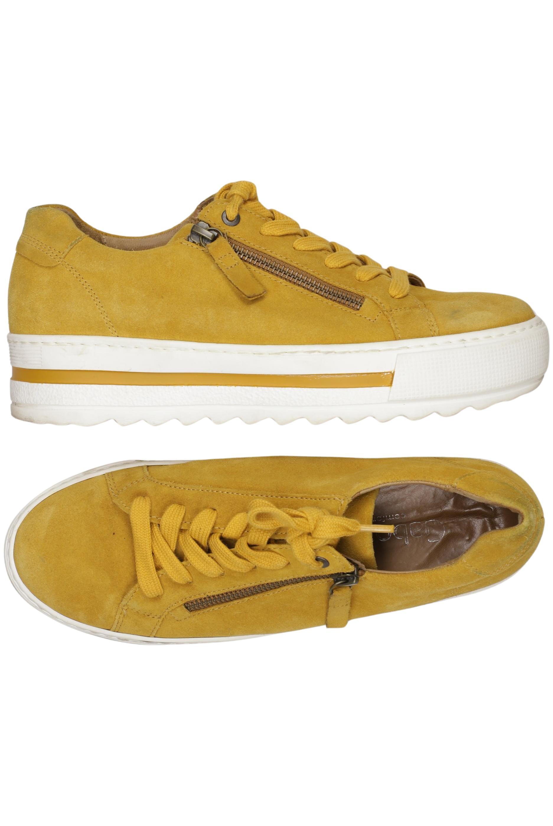 

Gabor Damen Sneakers, gelb, Gr. 5.5