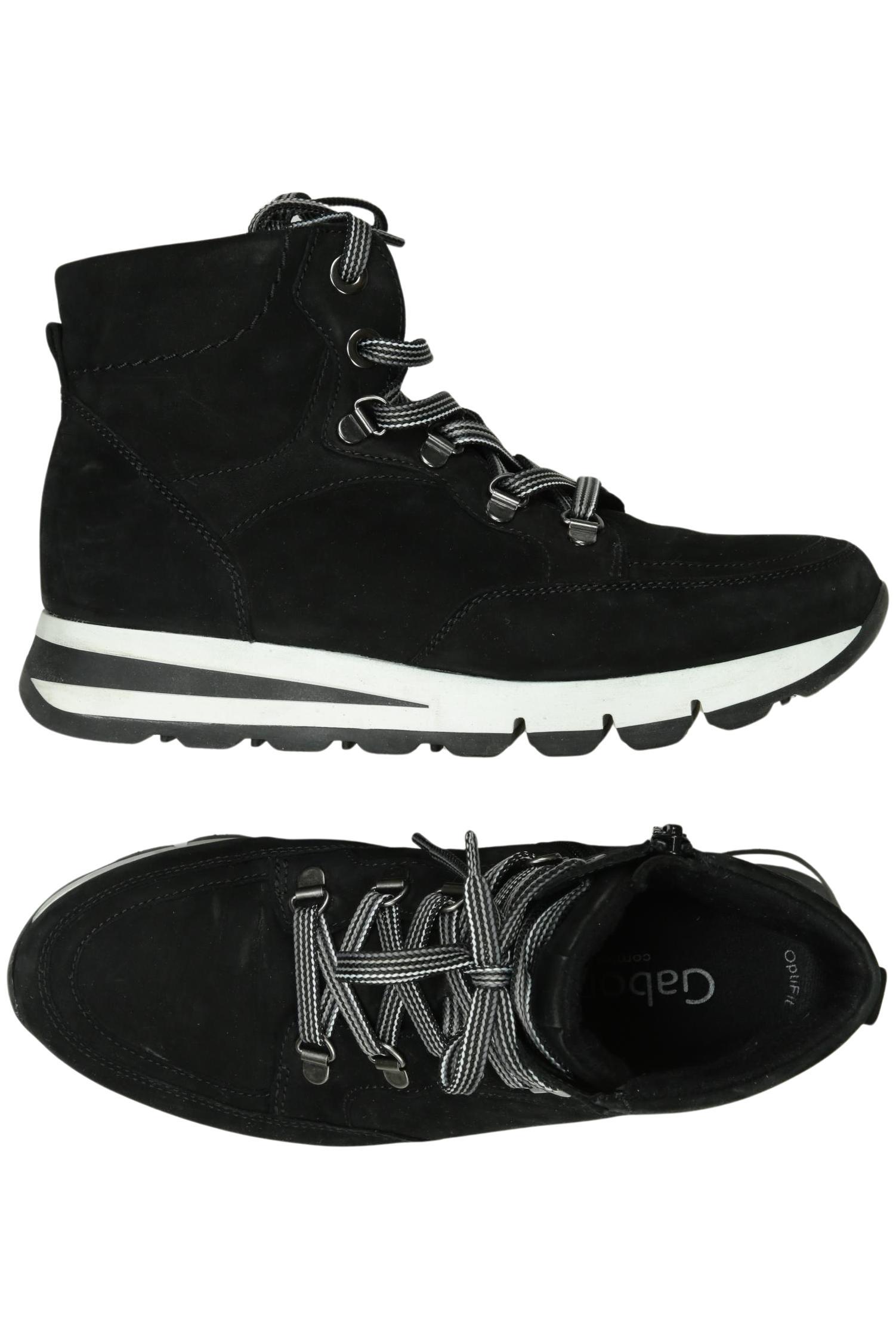 

Gabor Damen Sneakers, schwarz, Gr. 4.5
