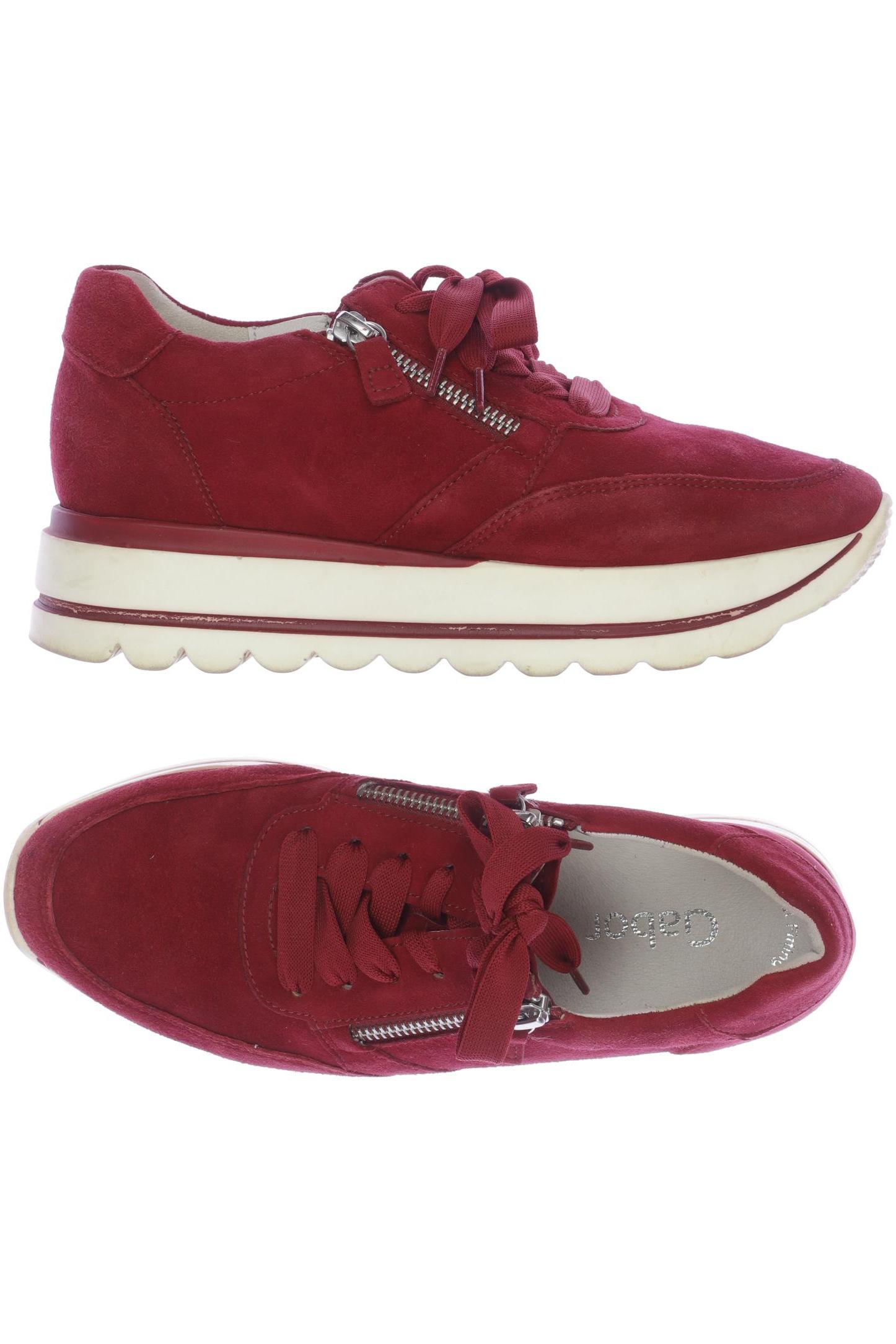 

Gabor Damen Sneakers, rot, Gr. 4