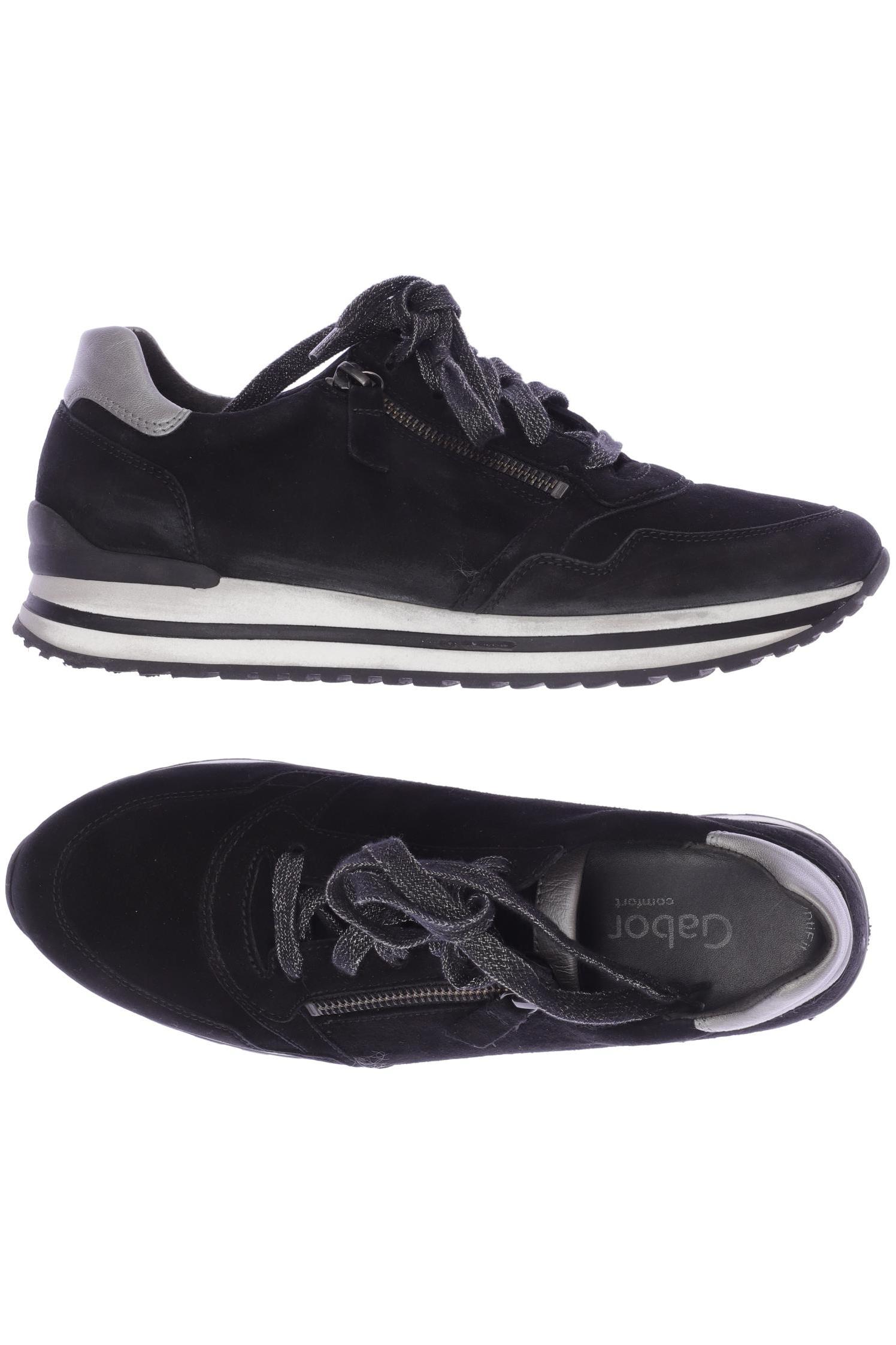 

Gabor Damen Sneakers, schwarz, Gr. 6