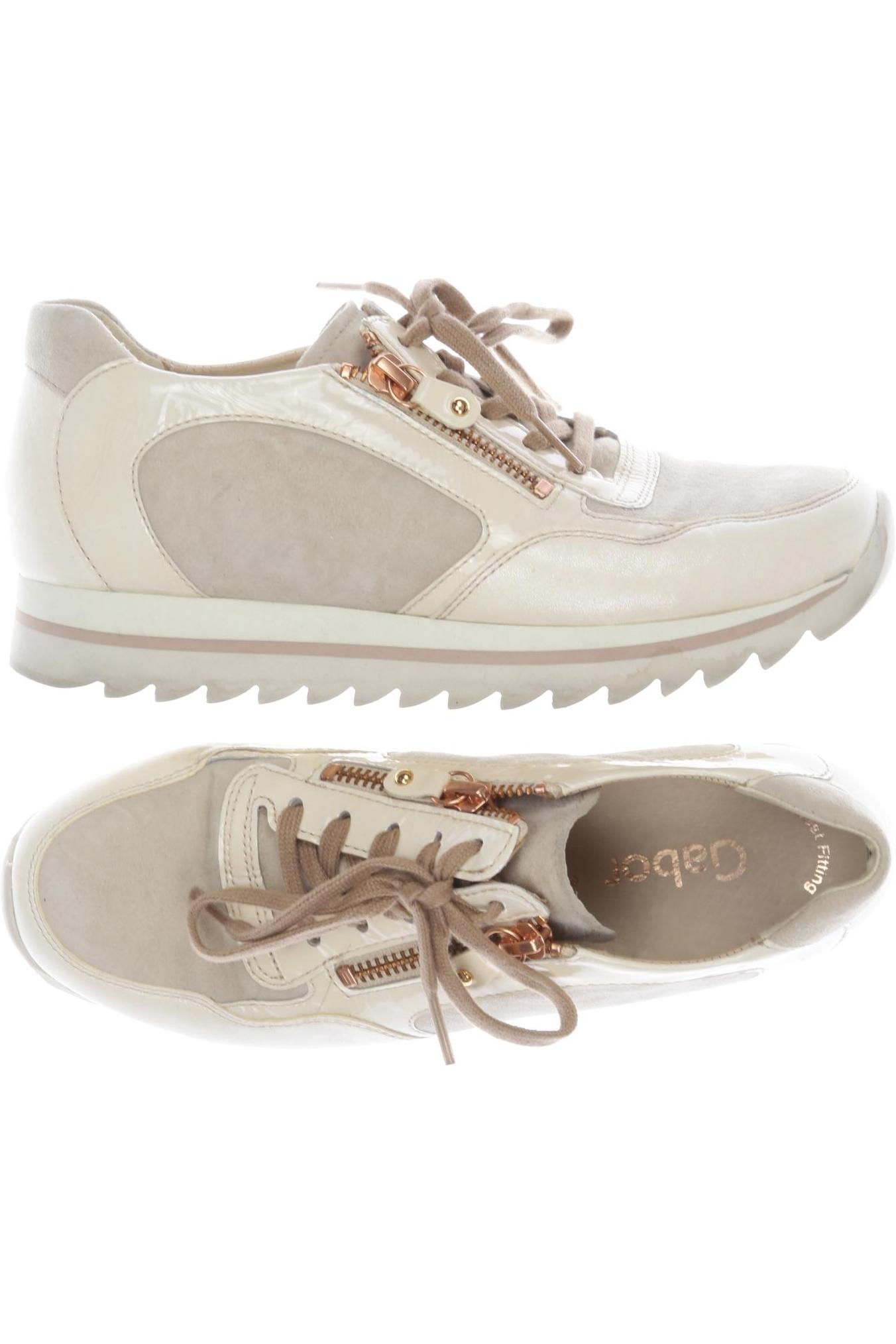 

Gabor Damen Sneakers, beige, Gr. 3