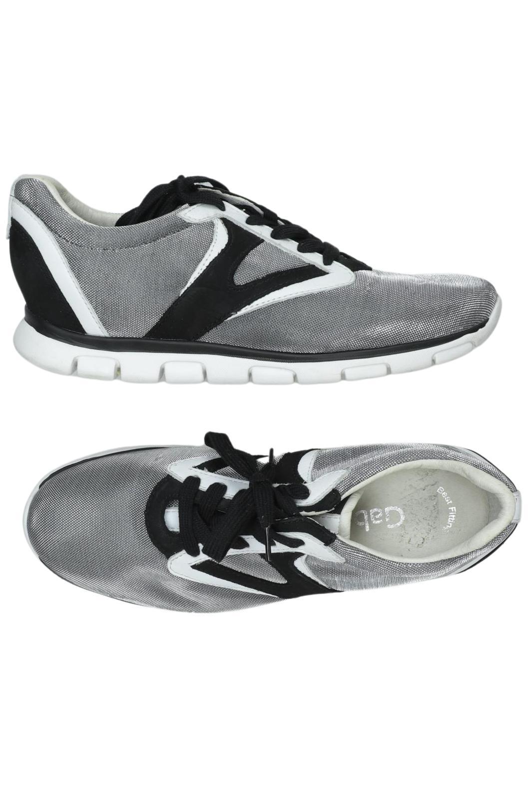 

Gabor Damen Sneakers, silber, Gr. 4.5