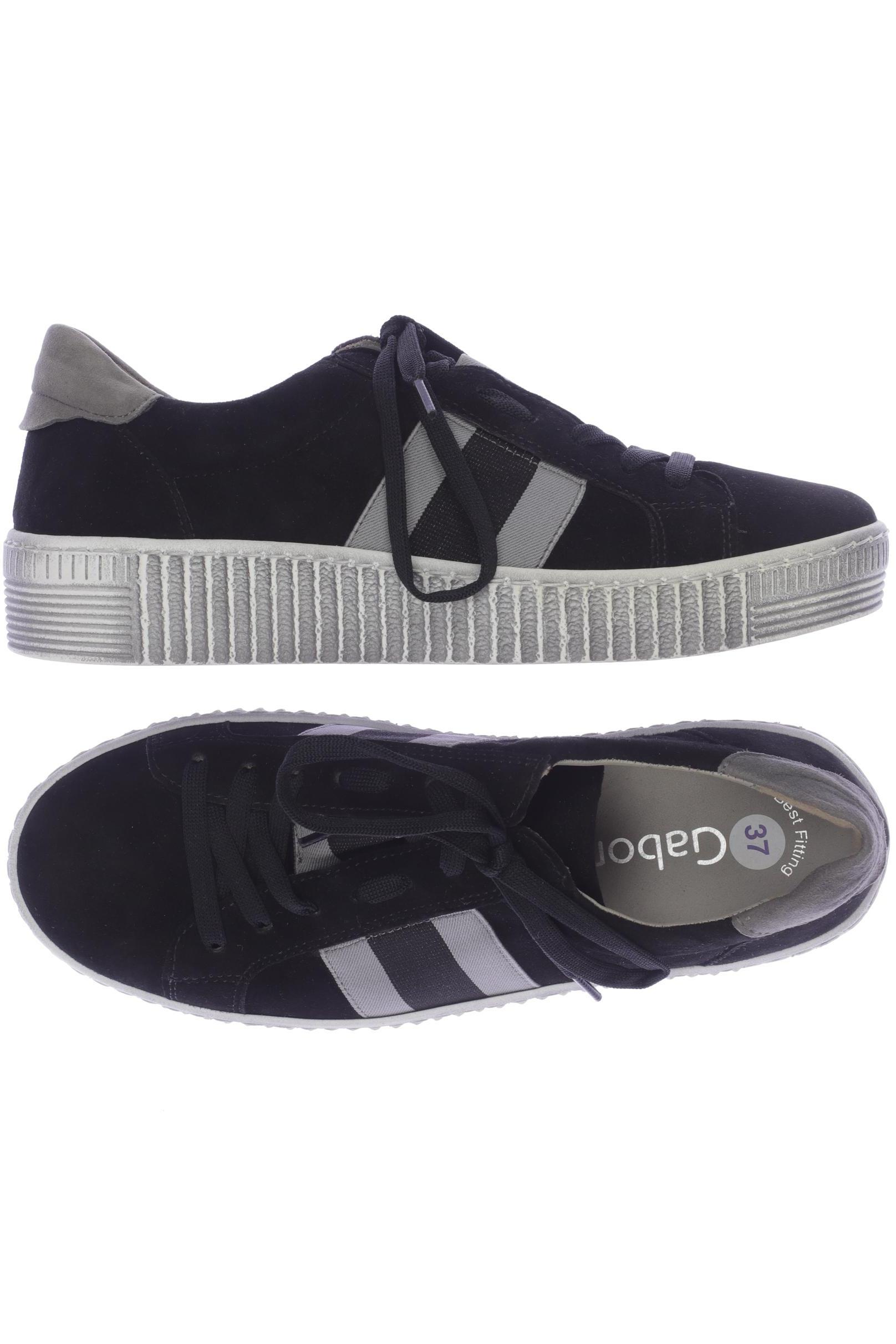 

Gabor Damen Sneakers, schwarz, Gr. 4