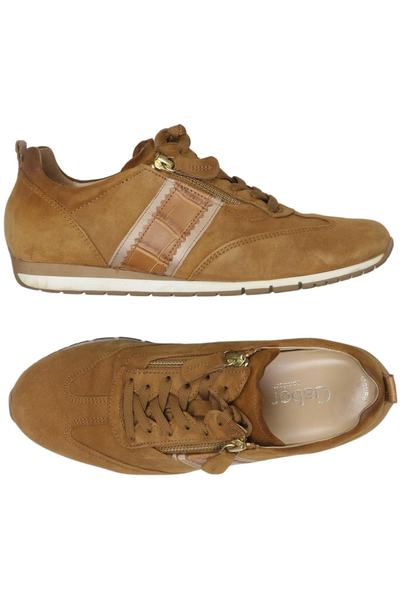 

Gabor Damen Sneakers, braun, Gr. 4.5