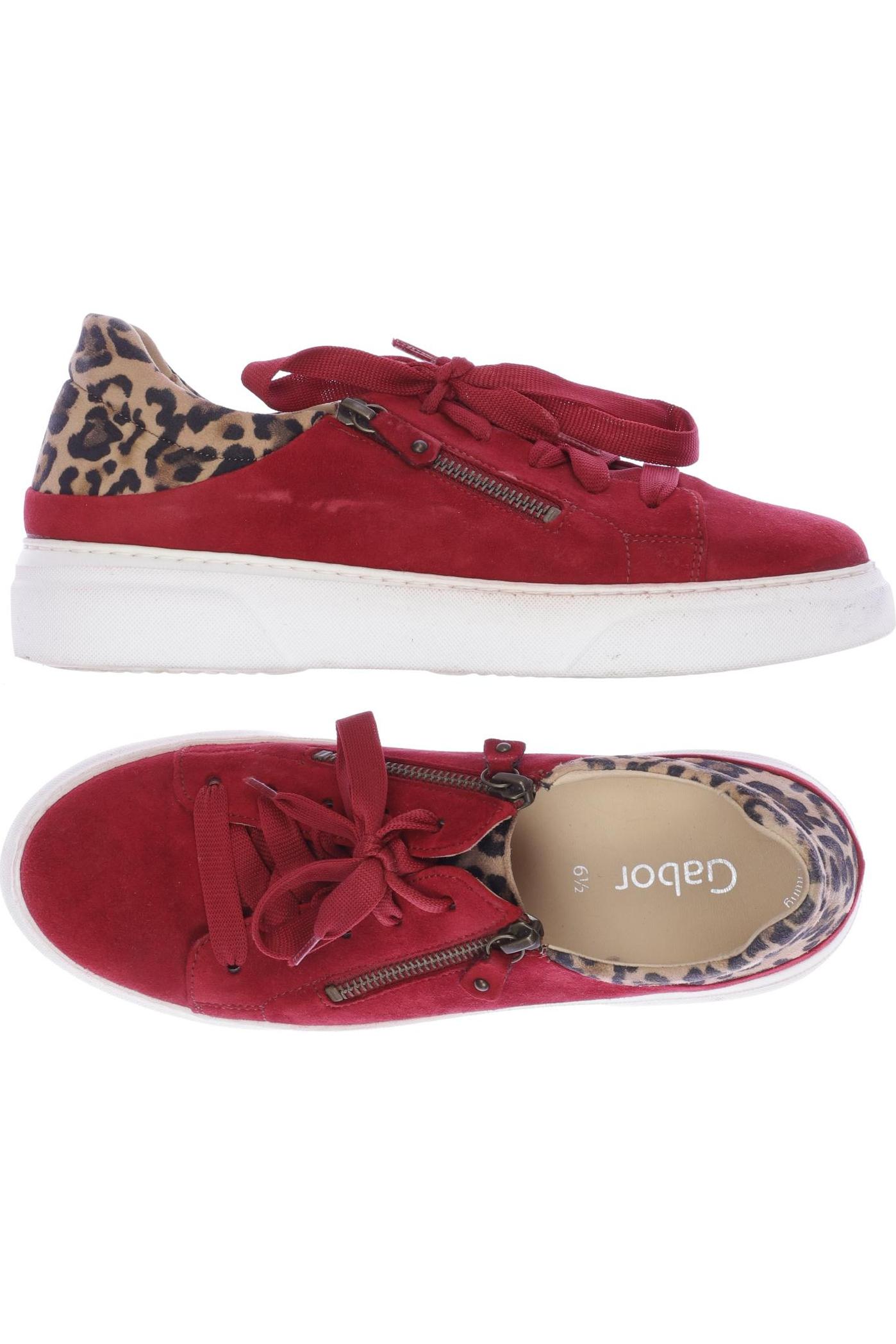 Thumbnail - Gabor Damen Sneakers, rot, Gr. 6.5
