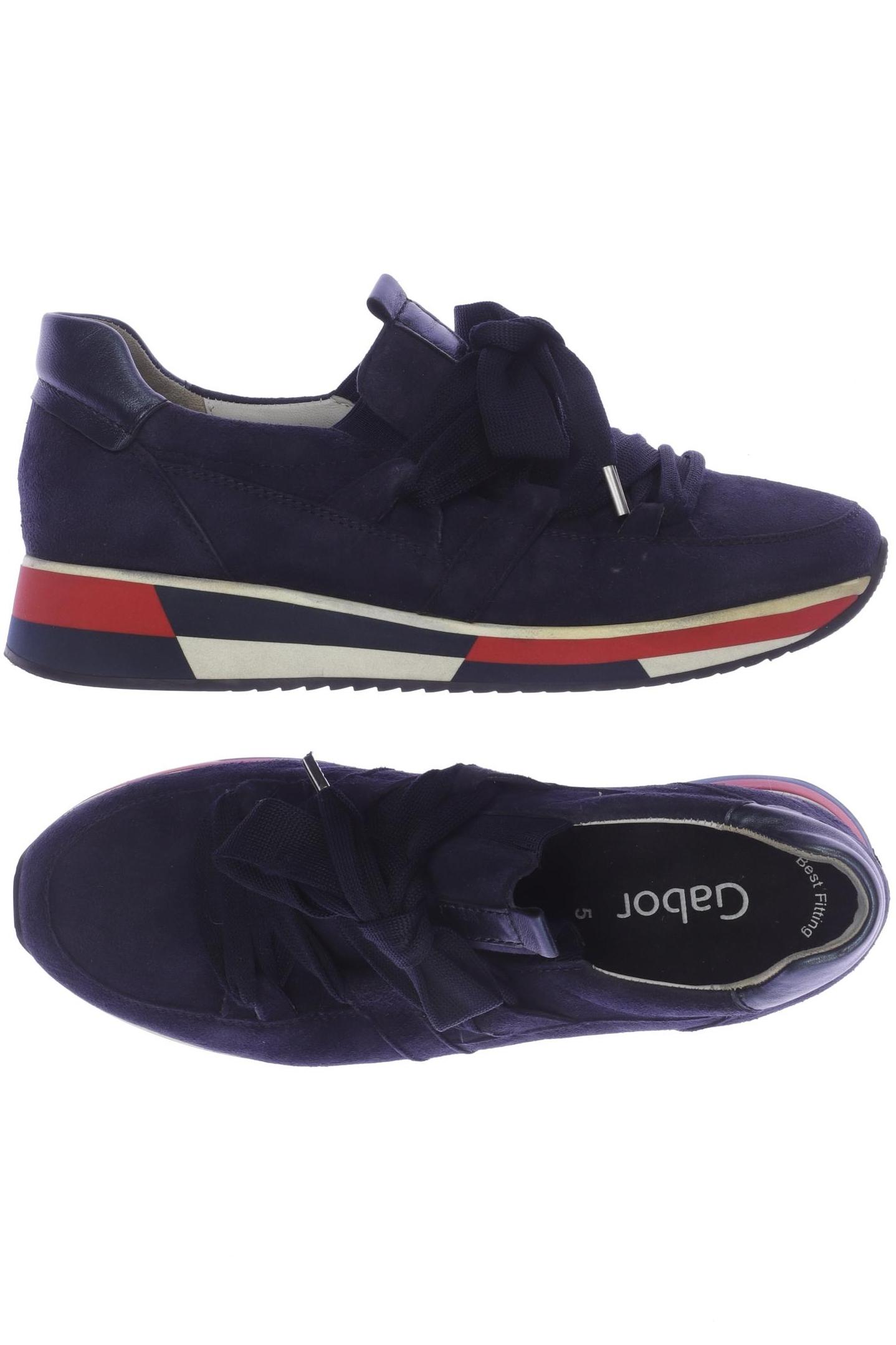 

Gabor Damen Sneakers, marineblau, Gr. 5