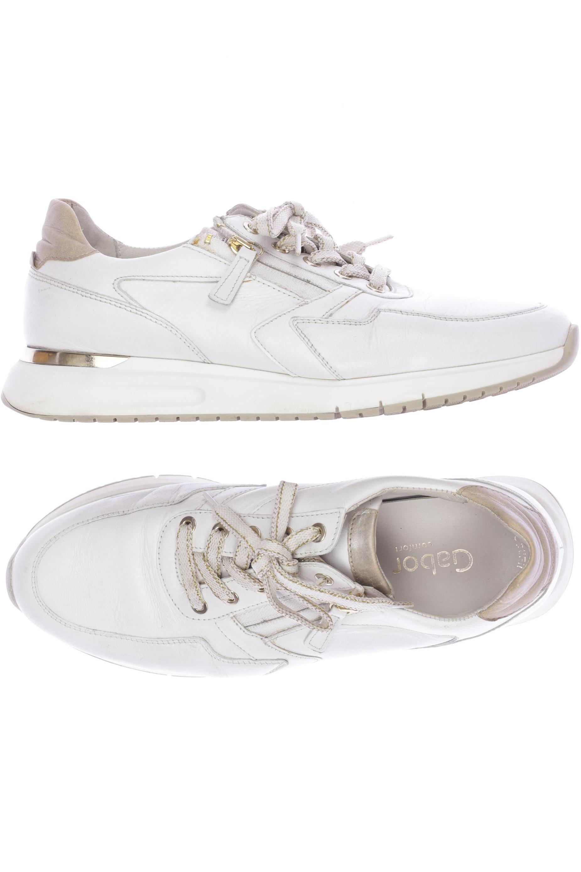 

Gabor Damen Sneakers, weiß, Gr. 6.5