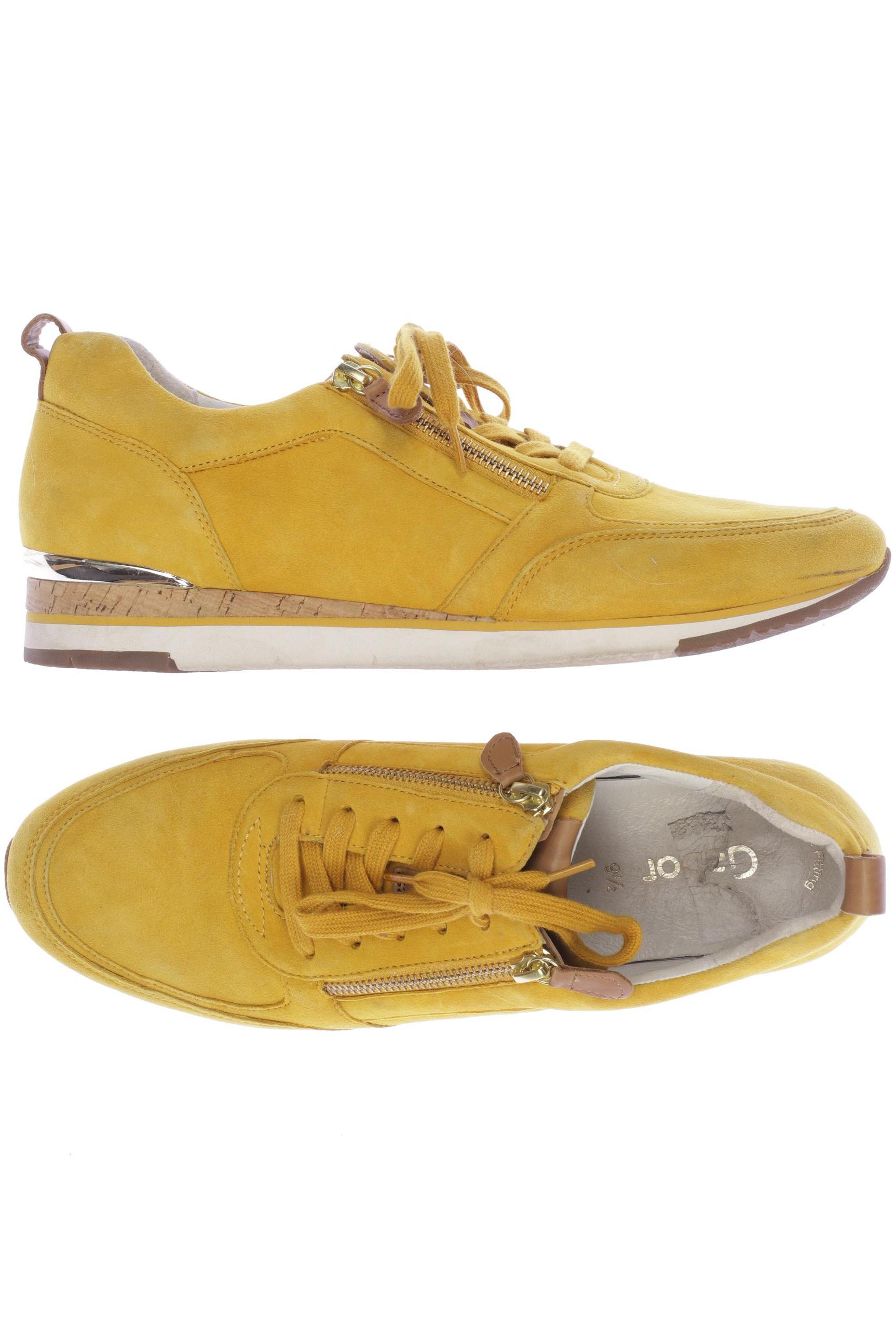 

Gabor Damen Sneakers, gelb, Gr. 9.5