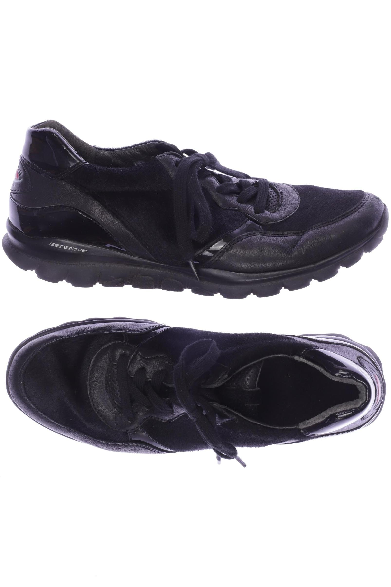 

Gabor Damen Sneakers, schwarz, Gr. 6