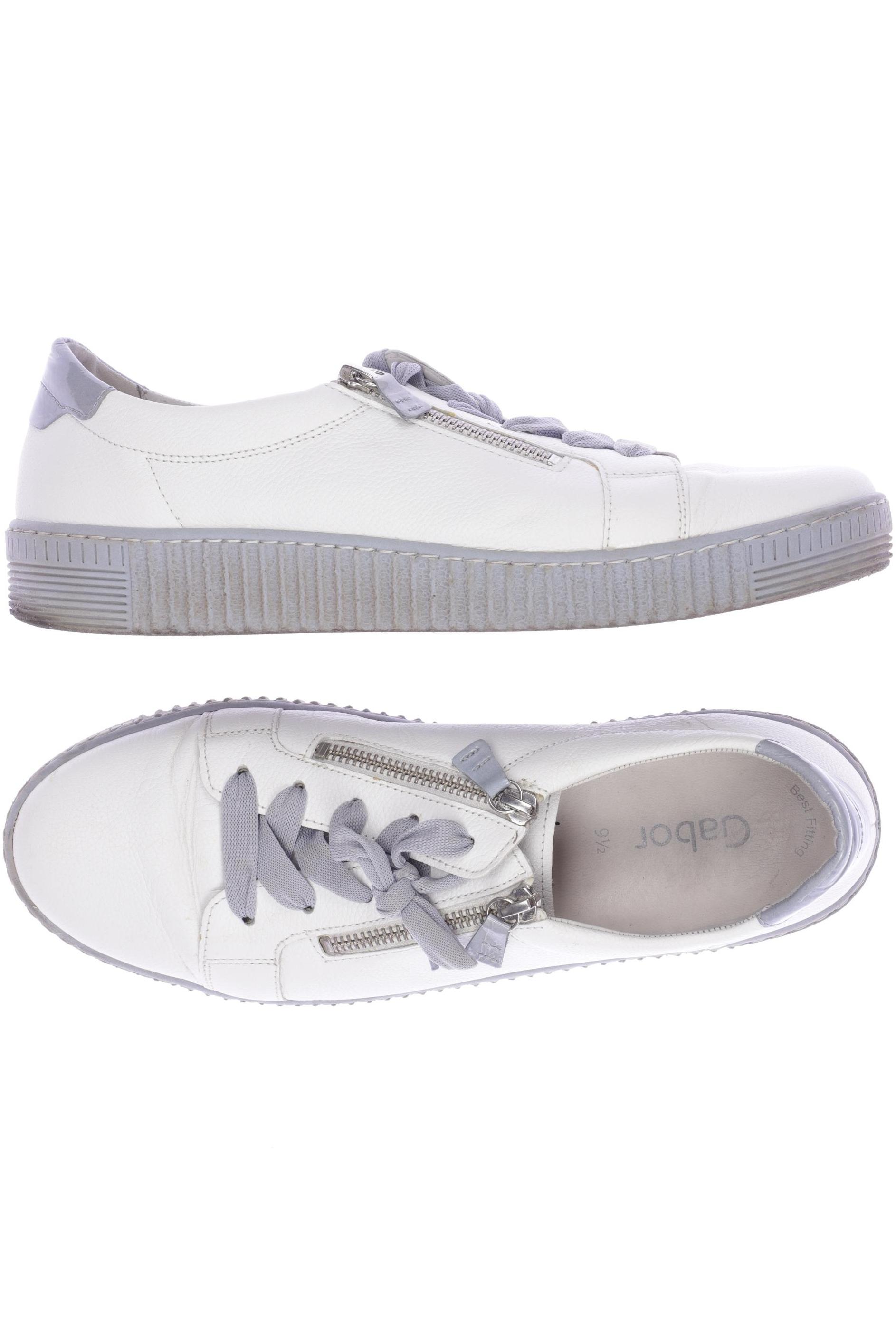 

Gabor Damen Sneakers, weiß, Gr. 9.5