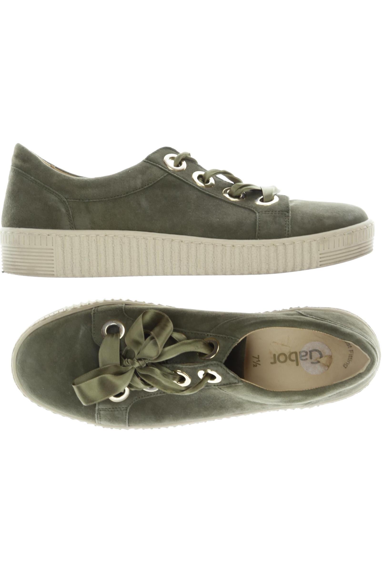

Gabor Damen Sneakers, grün, Gr. 7.5