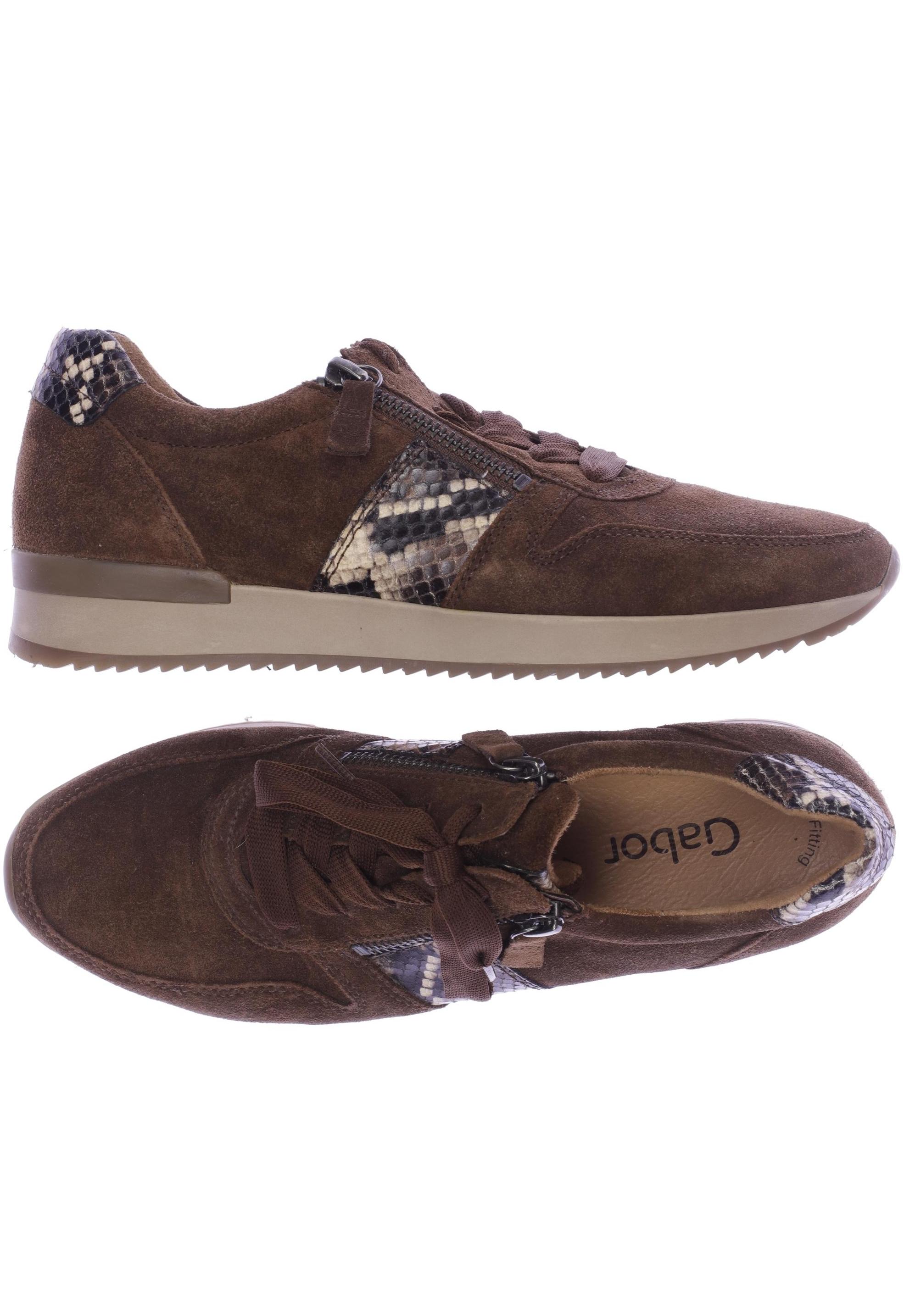 

Gabor Damen Sneakers, braun, Gr. 4
