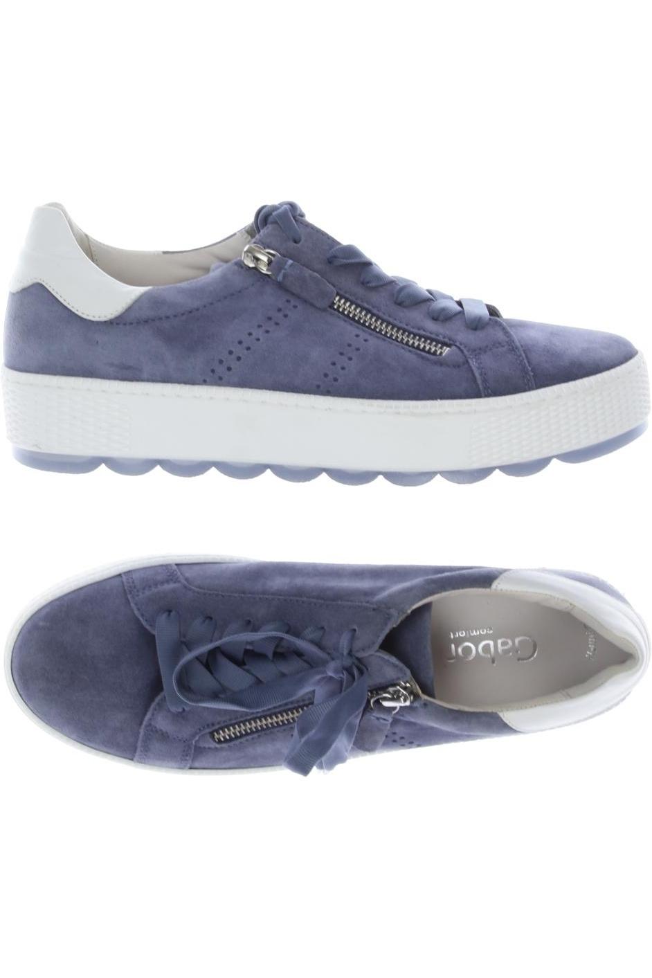 

Gabor Damen Sneakers, blau, Gr. 7