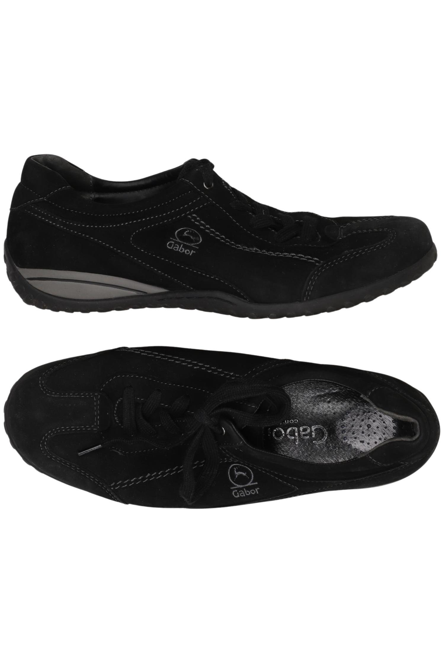 

Gabor Damen Sneakers, schwarz, Gr. 7
