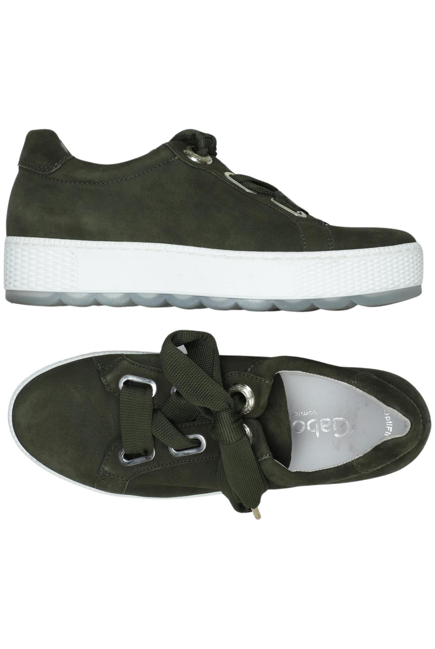 

Gabor Damen Sneakers, grün, Gr. 4.5