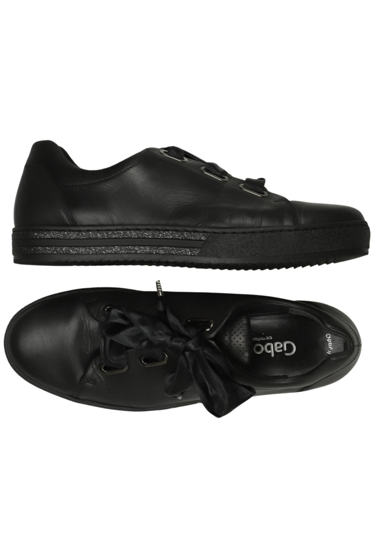 

Gabor Damen Sneakers, schwarz, Gr. 7.5