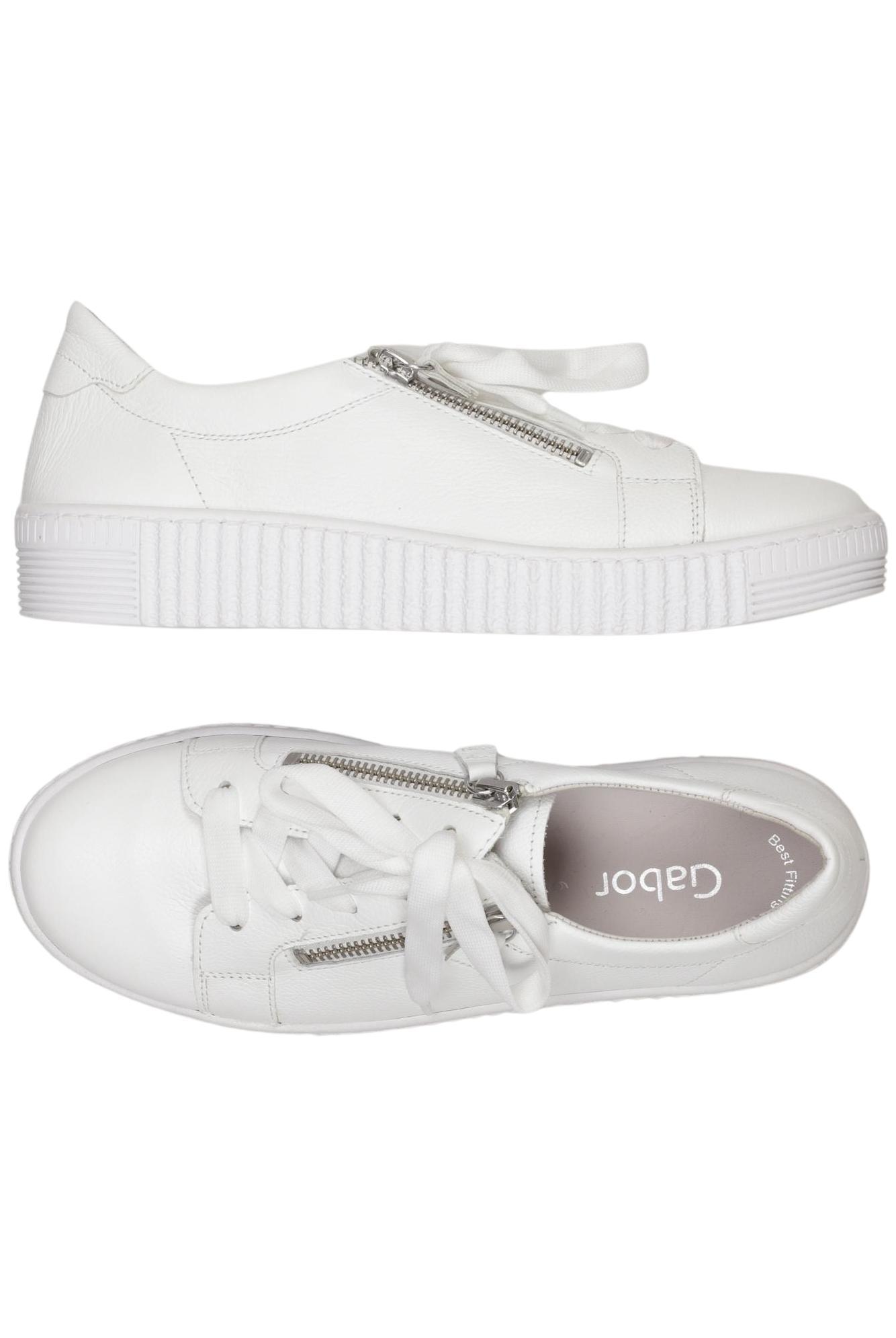 

Gabor Damen Sneakers, weiß, Gr. 6