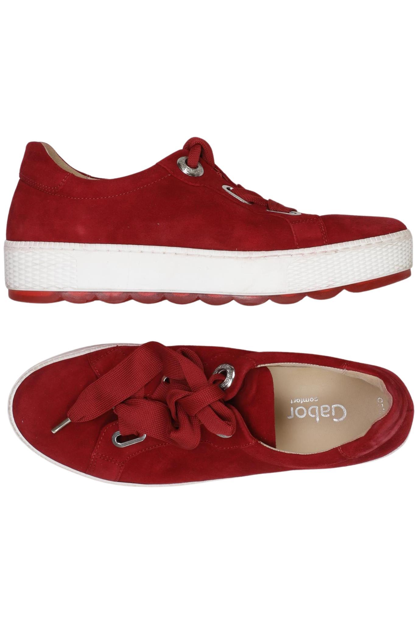 

Gabor Damen Sneakers, rot, Gr. 6.5