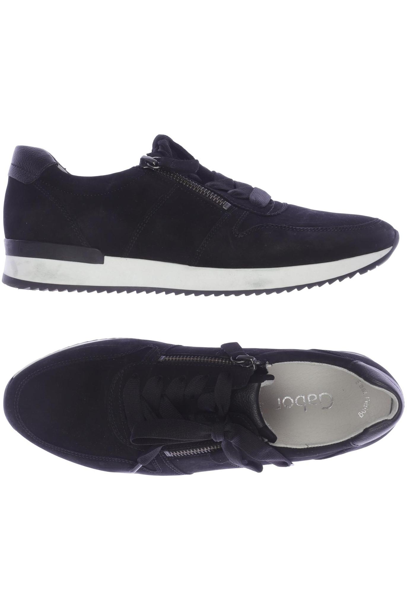 

Gabor Damen Sneakers, schwarz, Gr. 5