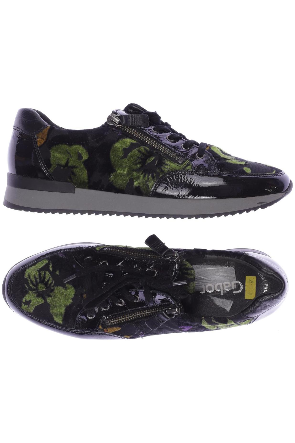

Gabor Damen Sneakers, schwarz, Gr. 5.5