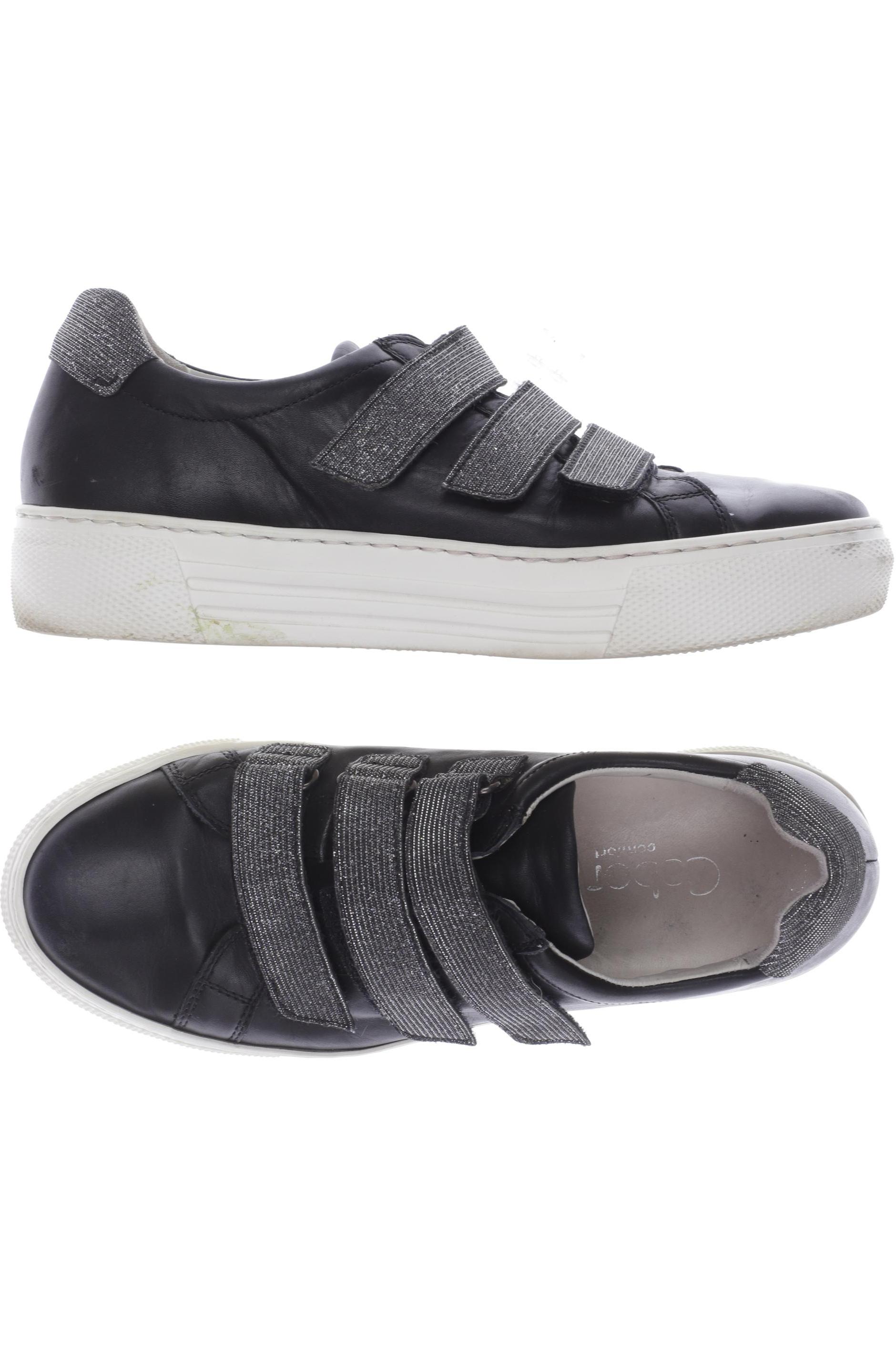 

Gabor Damen Sneakers, schwarz, Gr. 4.5