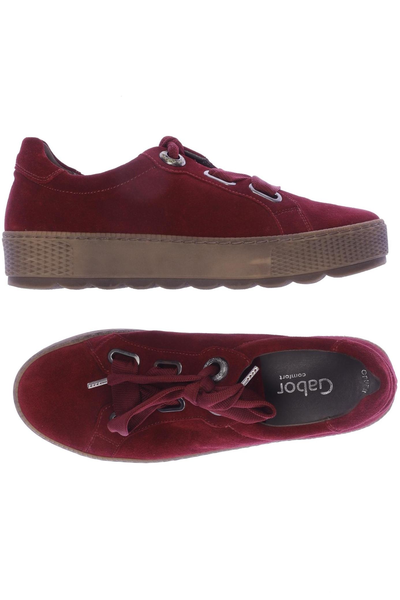 

Gabor Damen Sneakers, rot, Gr. 6.5