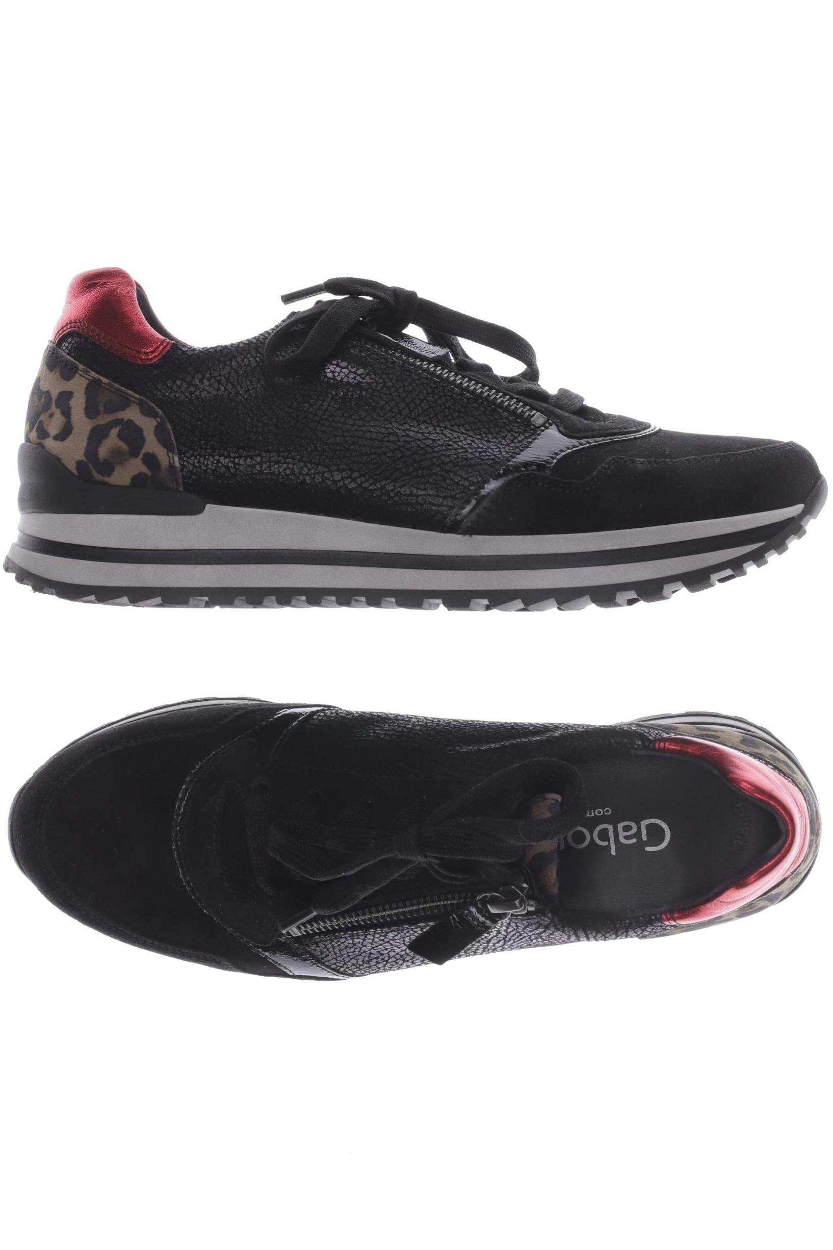 

Gabor Damen Sneakers, schwarz, Gr. 5.5