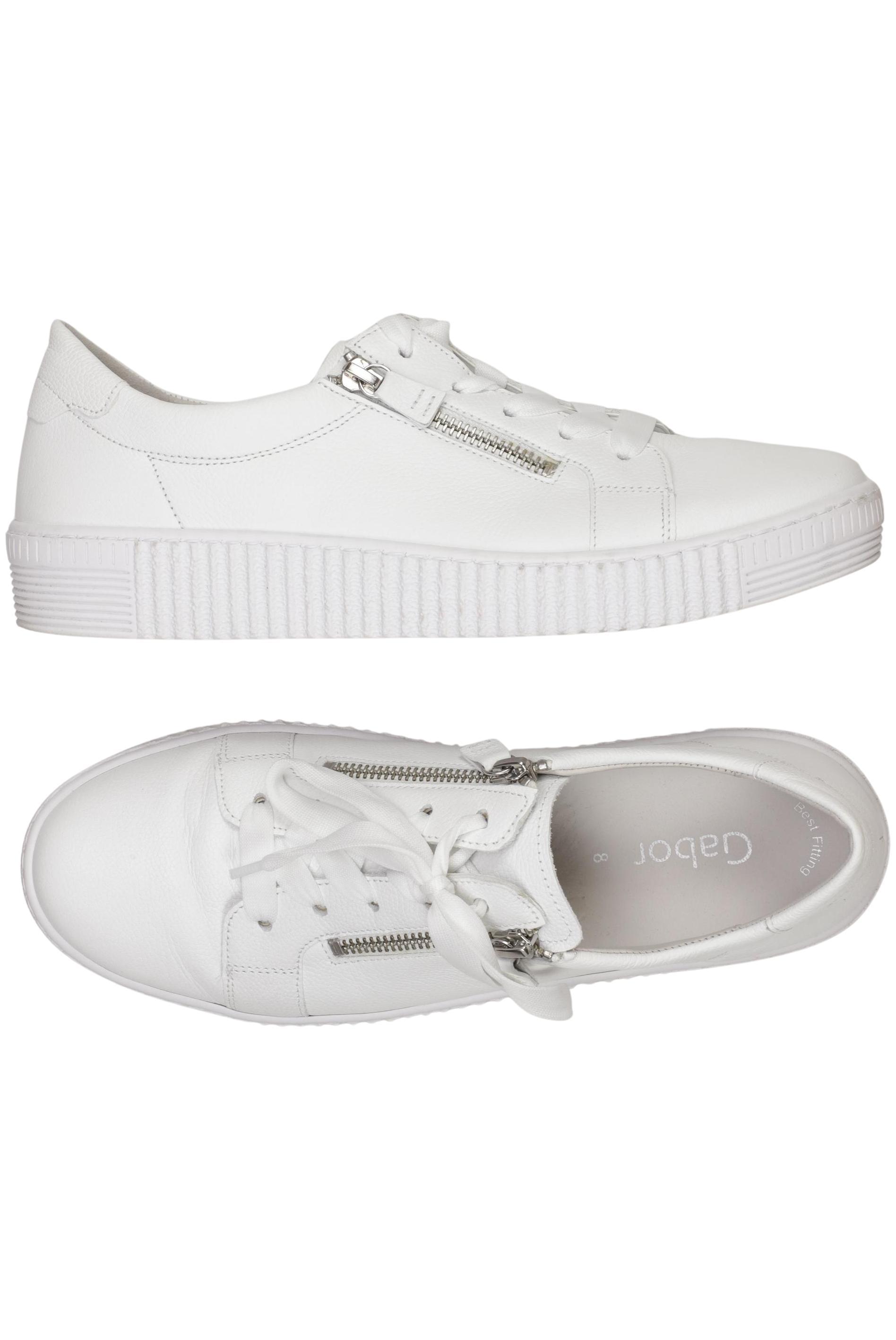 

Gabor Damen Sneakers, weiß, Gr. 8