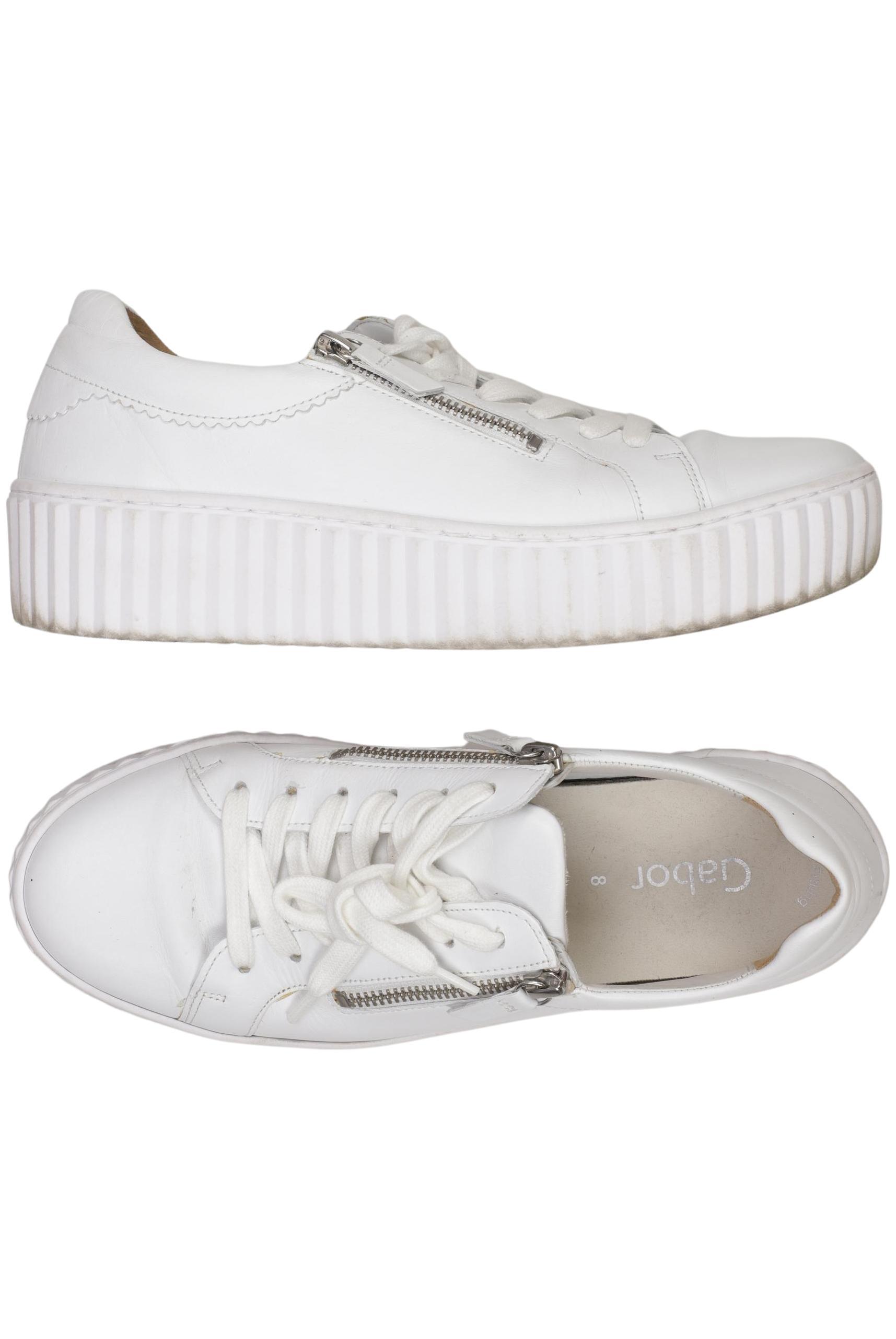 

Gabor Damen Sneakers, weiß, Gr. 8