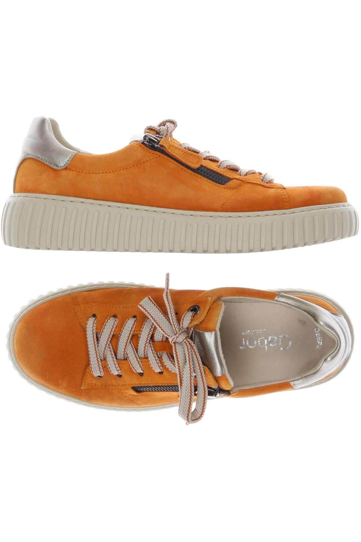 

Gabor Damen Sneakers, orange, Gr. 4.5