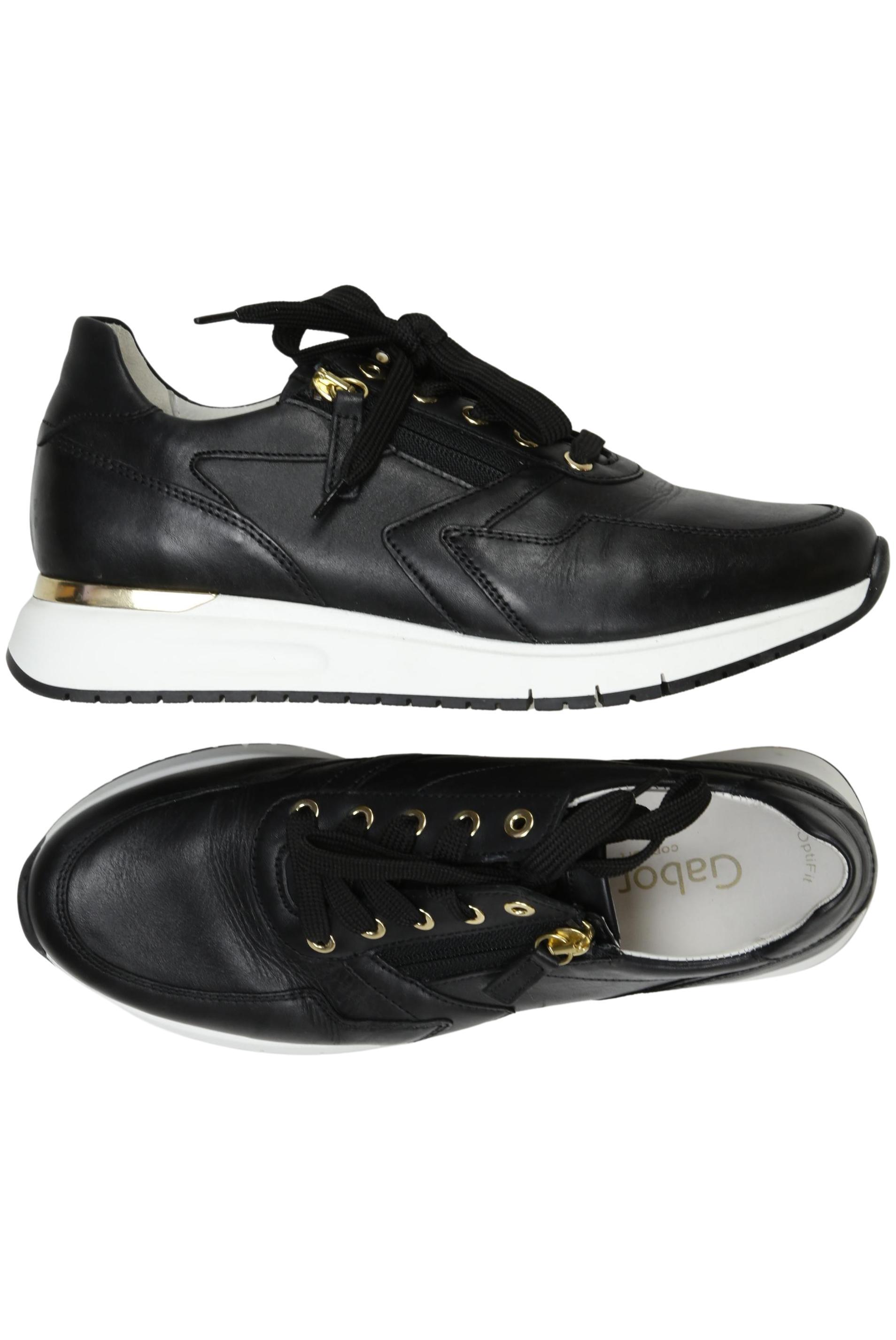 

Gabor Damen Sneakers, schwarz, Gr. 5.5